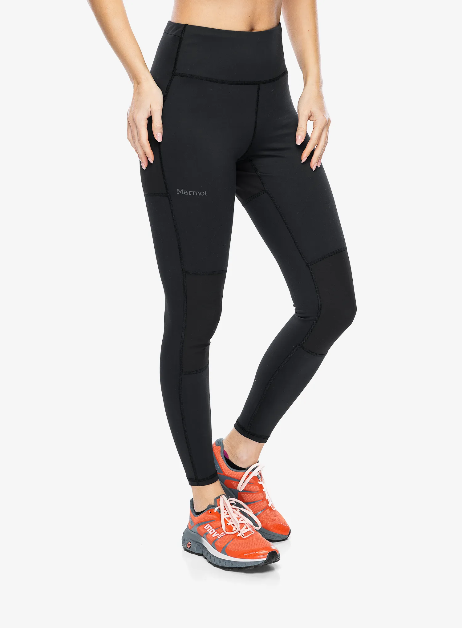 Ženske pajkice Marmot Rock Haven Hybrid Tight - black