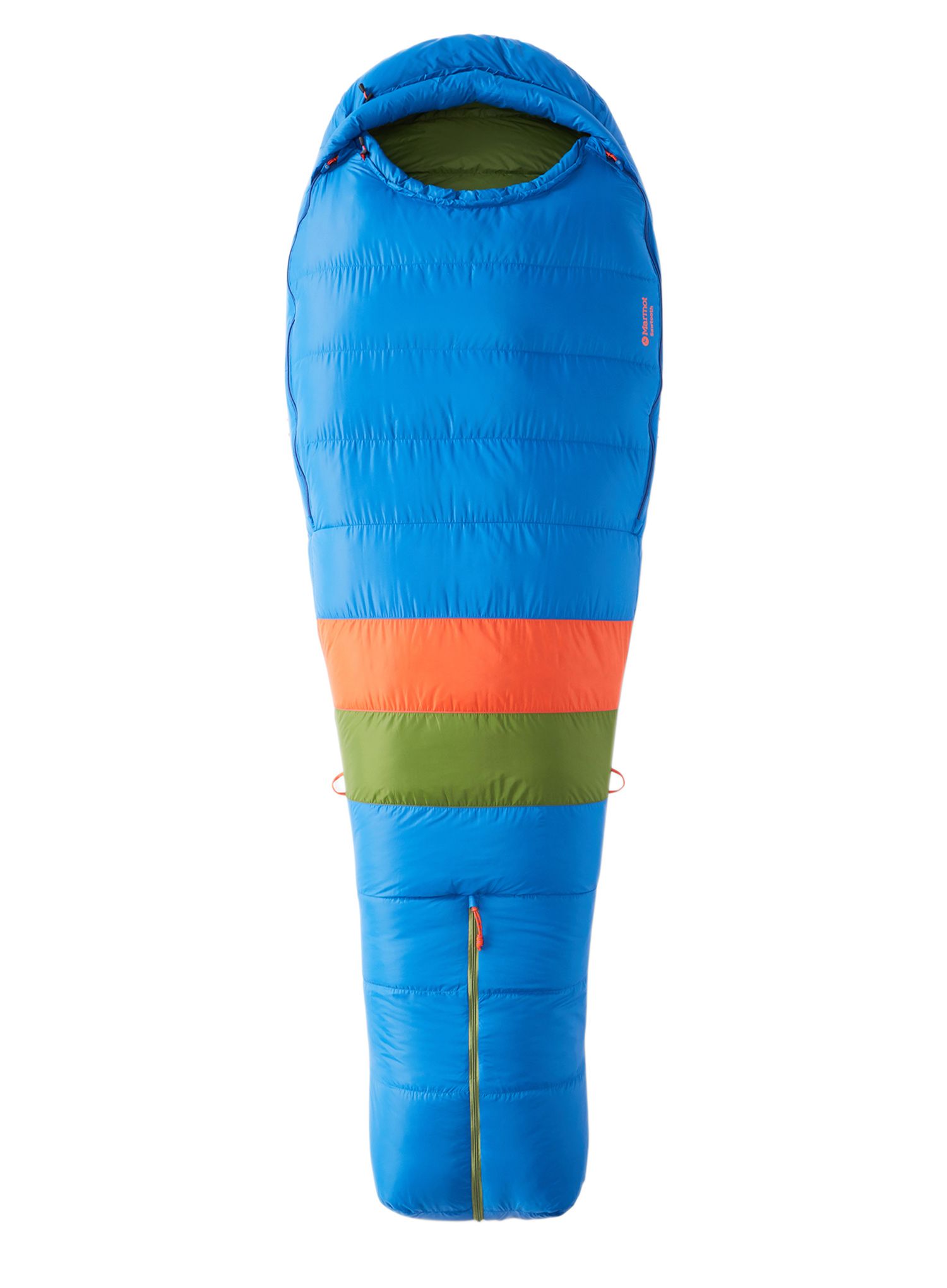 Spalna vreča Marmot Sawtooth Long (198 cm) - dark azure/foliage