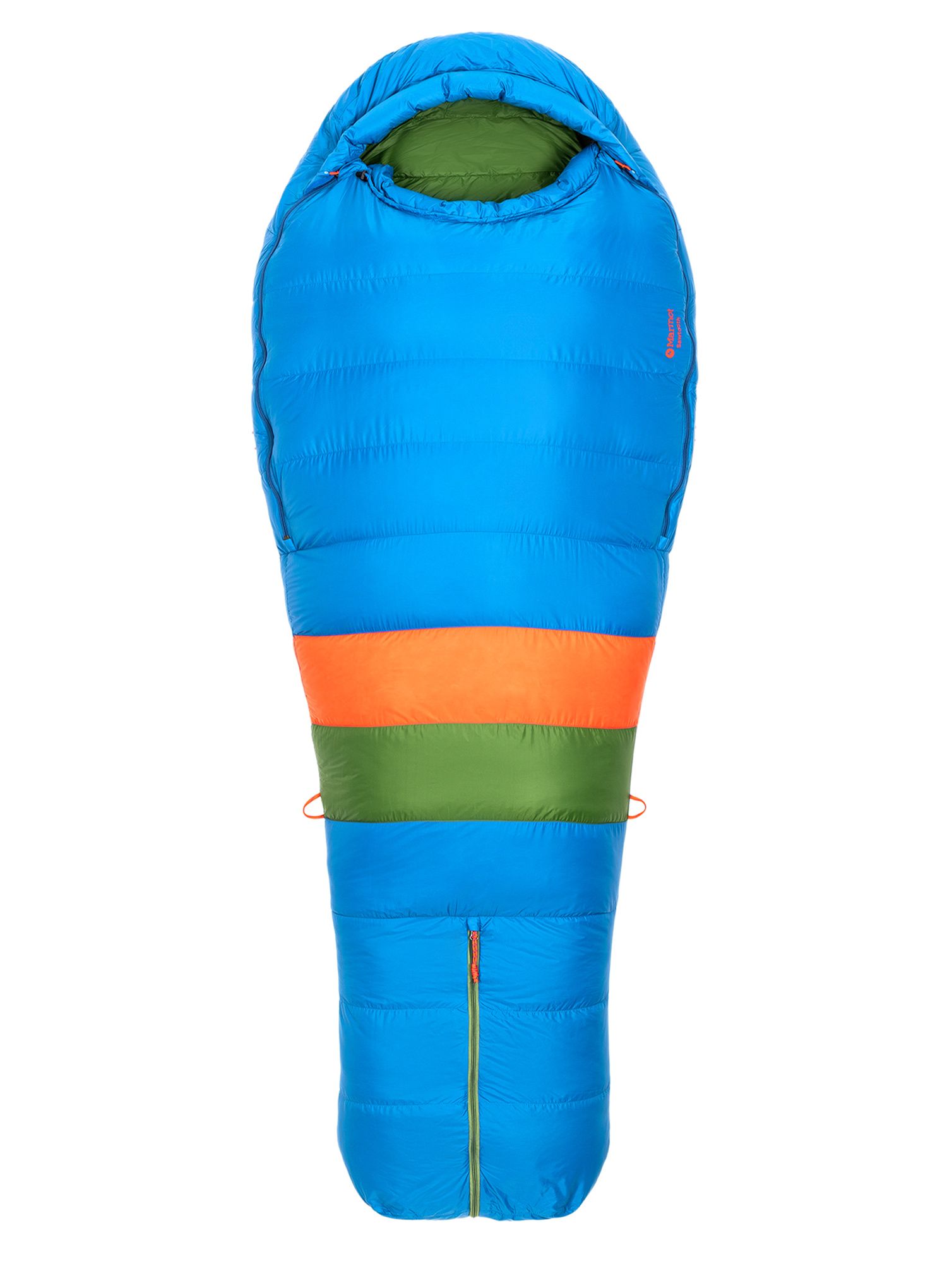 Spalna vreča Marmot Sawtooth Long (198 cm) - dark azure/foliage