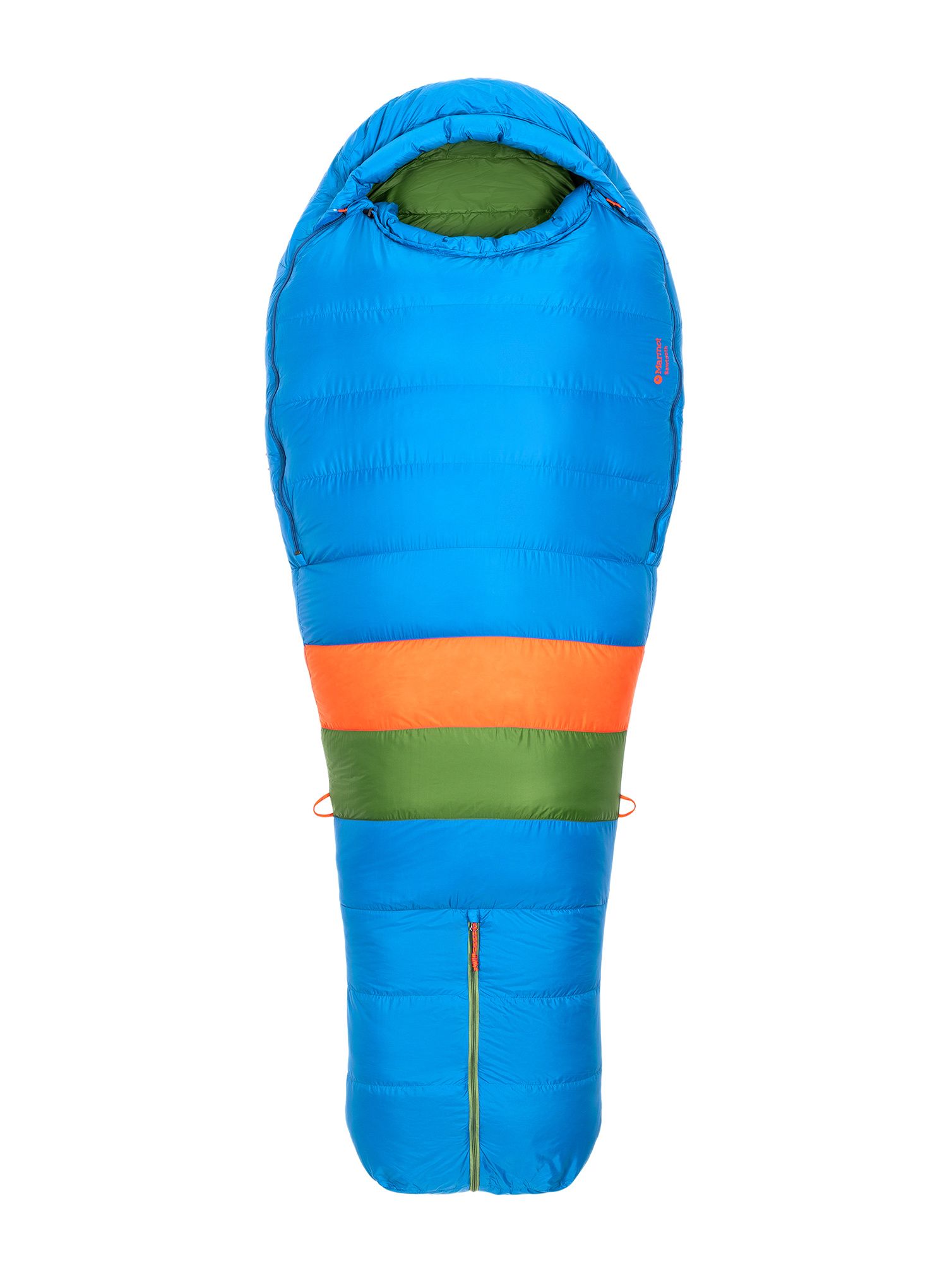 Spalna vreča Marmot Sawtooth (183 cm) - dark azure/foliage