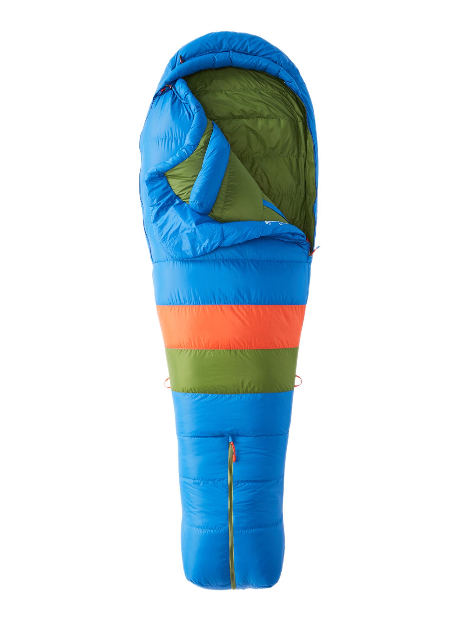 Spalna vreča Marmot Sawtooth (183 cm) - dark azure/foliage