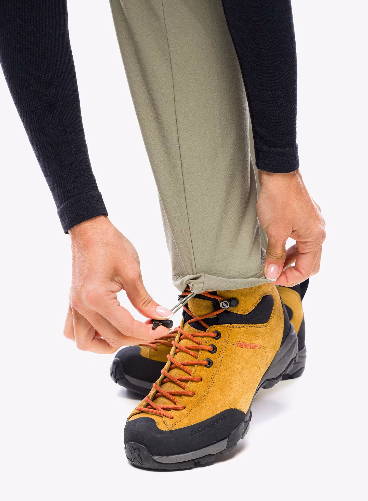 Ženske pohodniške hlače Marmot Scree Pant - vetiver