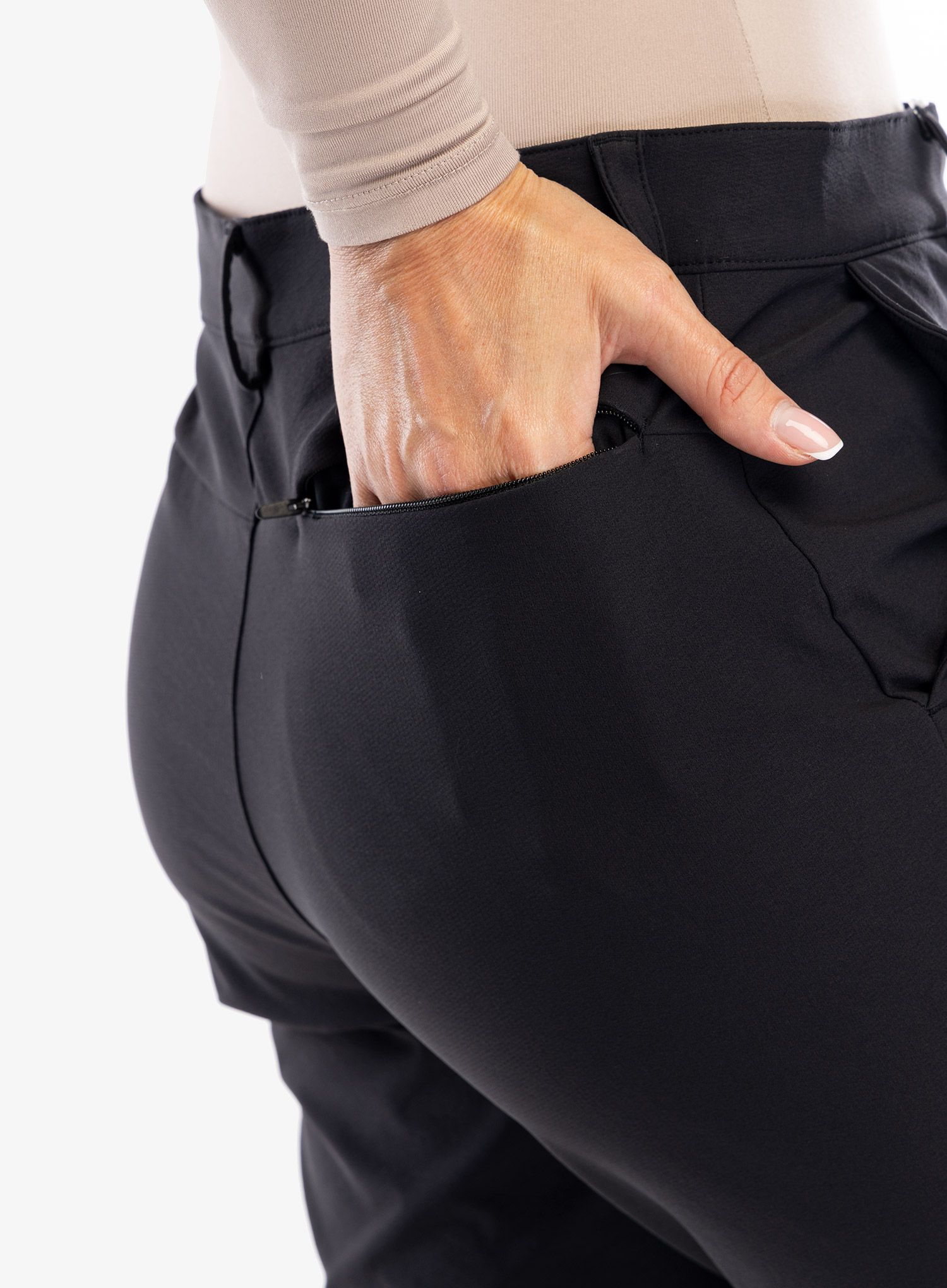 Ženske pohodniške hlače Marmot Scree Pant - black/black