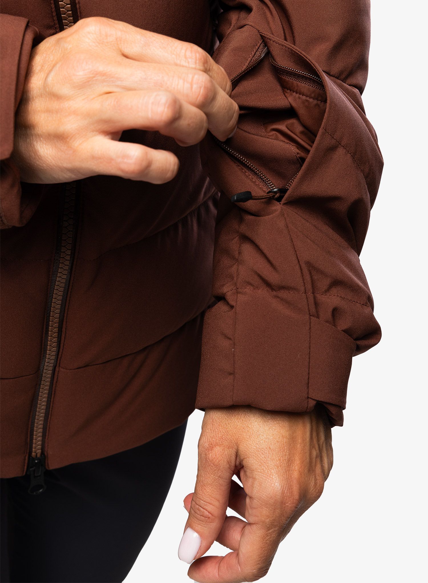 Ženska smučarska jakna Marmot Slingshot Jacket - chocolate