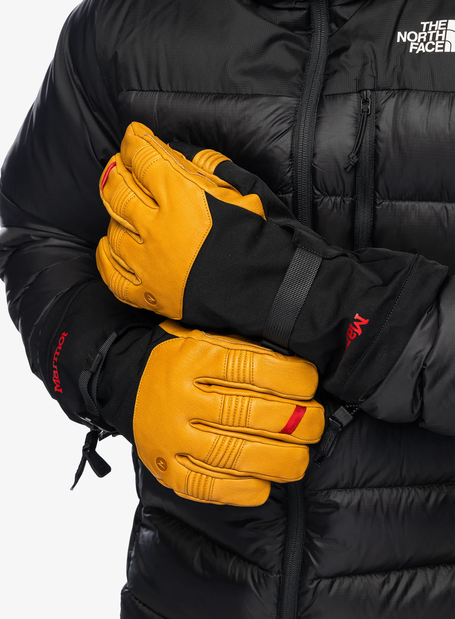 Smučarske rokavice Marmot Ultimate Ski GTX Glove - black/tan