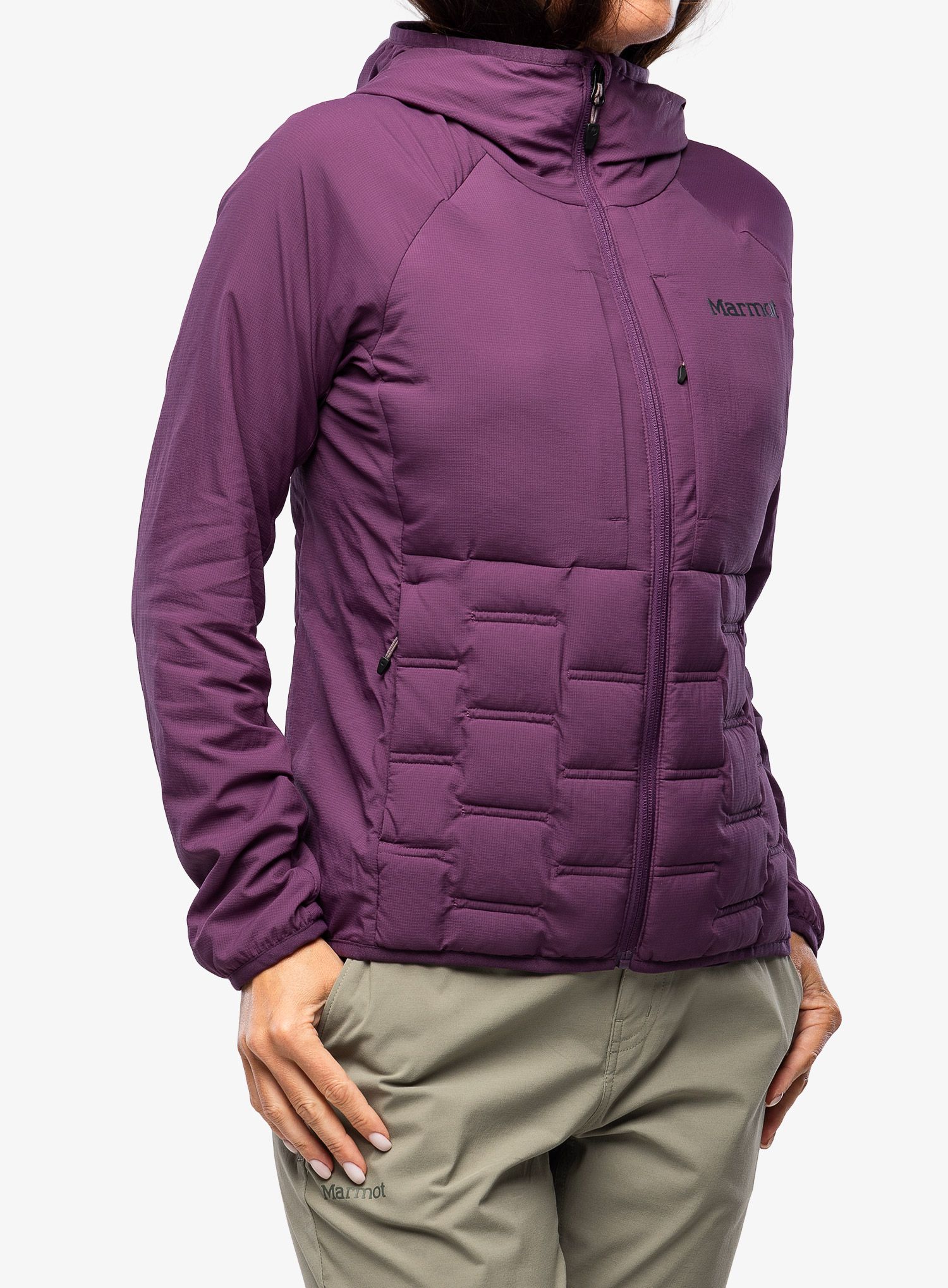 Ženska puhovka Marmot WarmCube Active Alt HB - purple fig