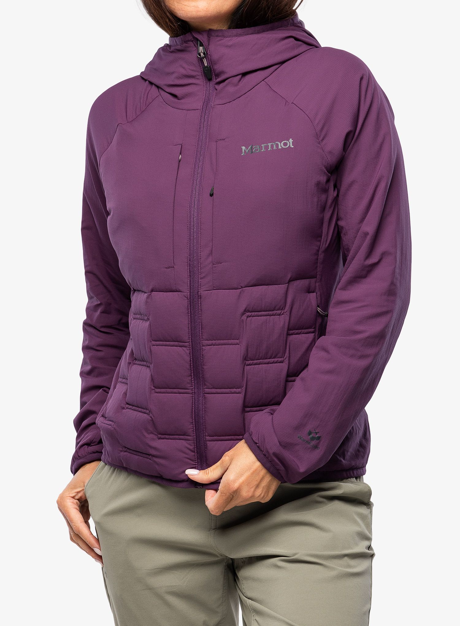 Ženska puhovka Marmot WarmCube Active Alt HB - purple fig