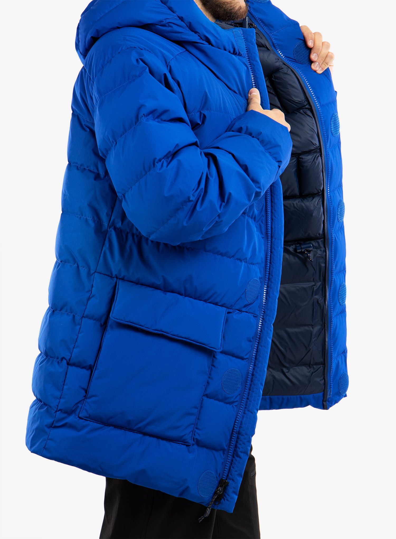 Puhast plašč Marmot WarmCube GORE-TEX Golden Mantle Jacket - dark azure