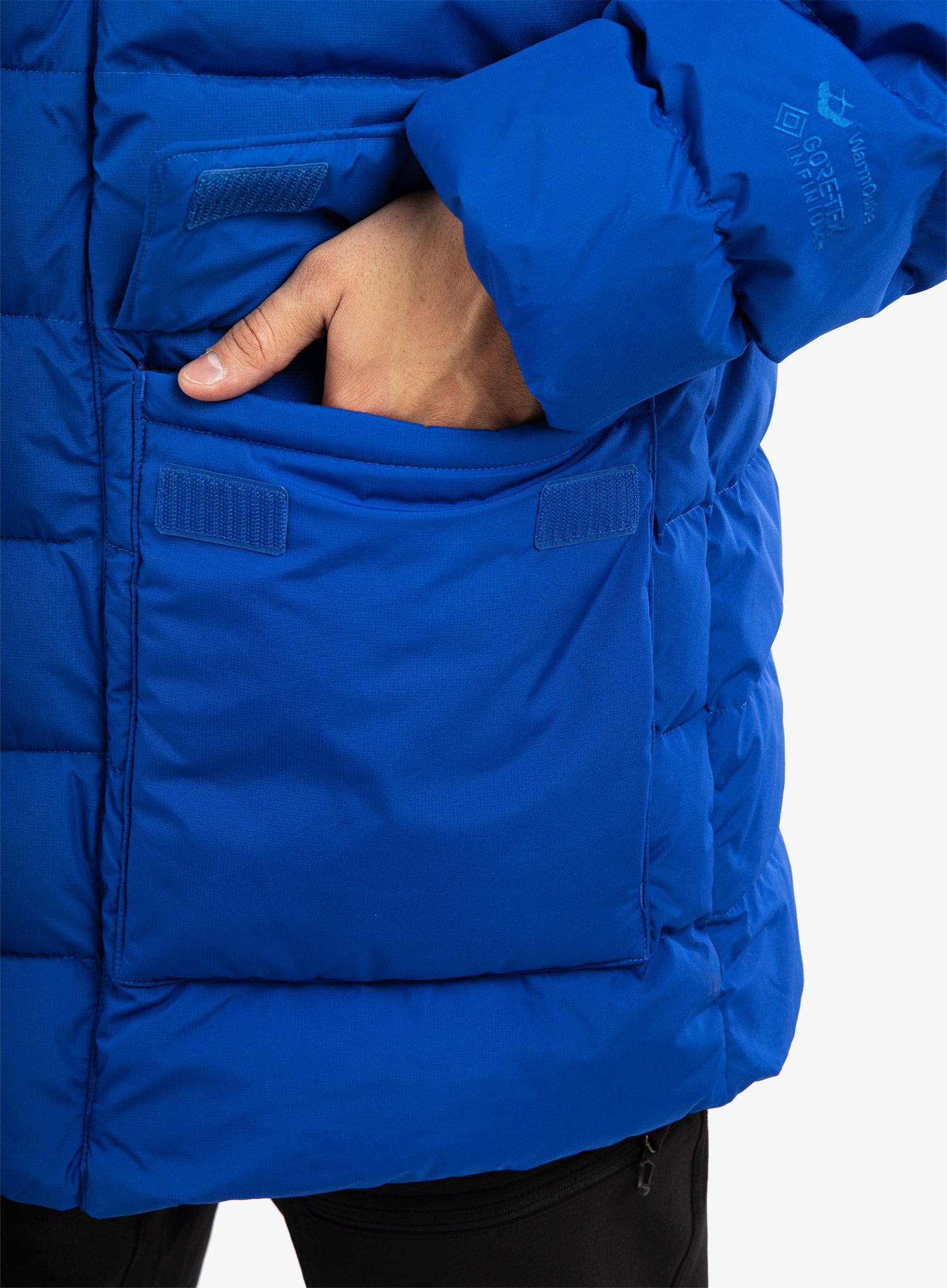 Puhast plašč Marmot WarmCube GORE-TEX Golden Mantle Jacket - dark azure