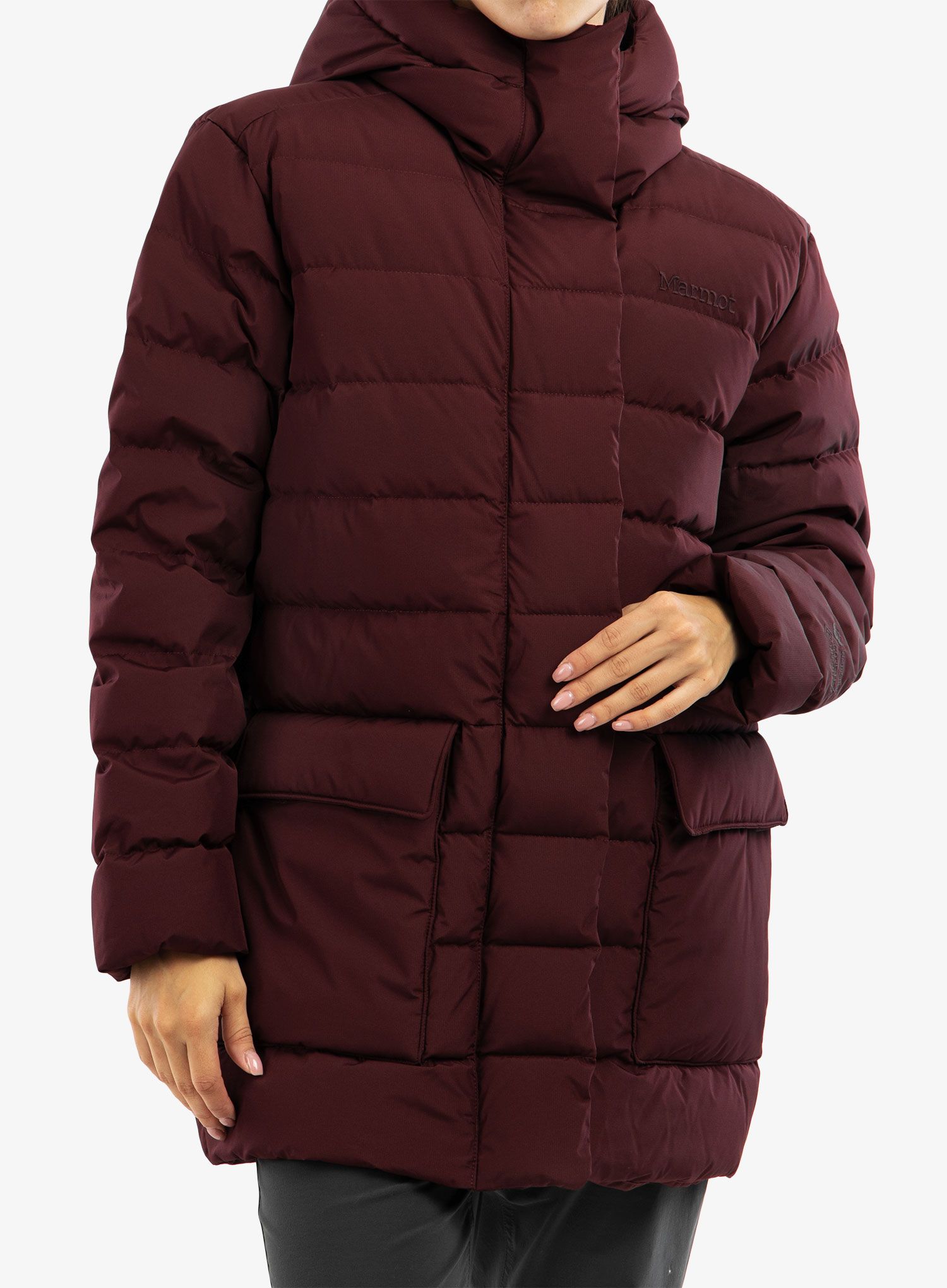 Ženski plašč Marmot WarmCube GORE-TEX Golden Mantle Jacket - port royal