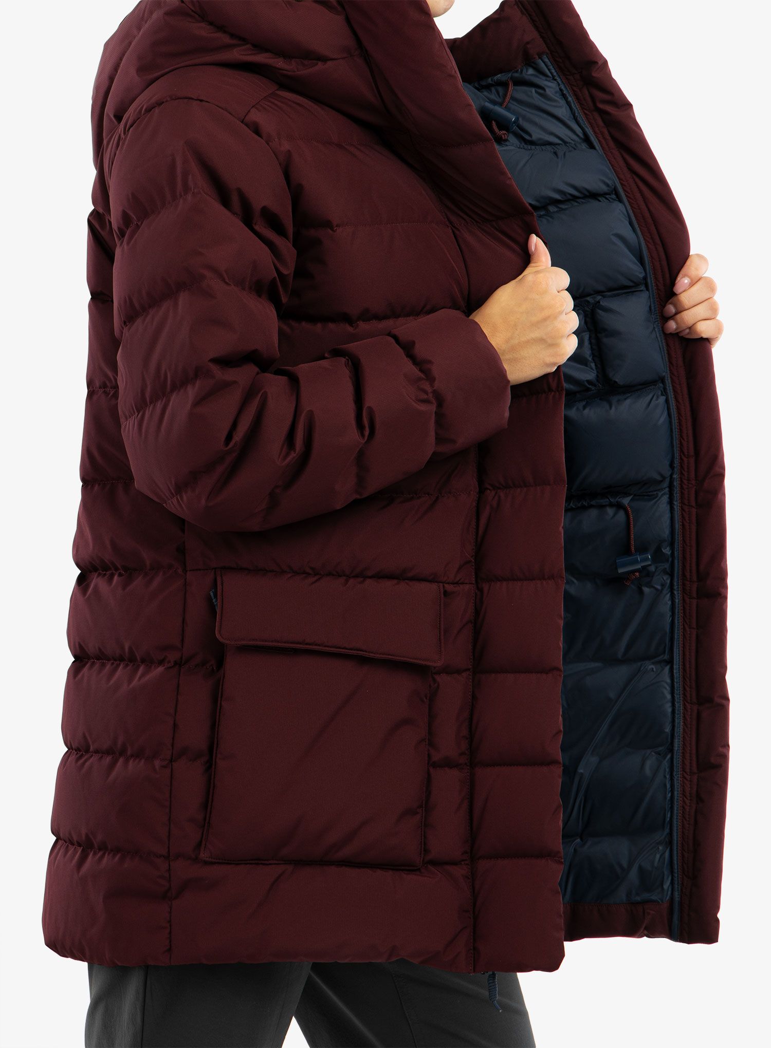 Ženski plašč Marmot WarmCube GORE-TEX Golden Mantle Jacket - port royal