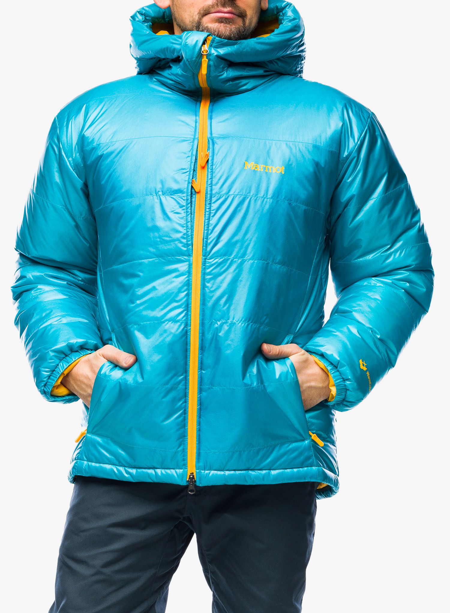 Puhovka Marmot West Rib Parka - enamel blue