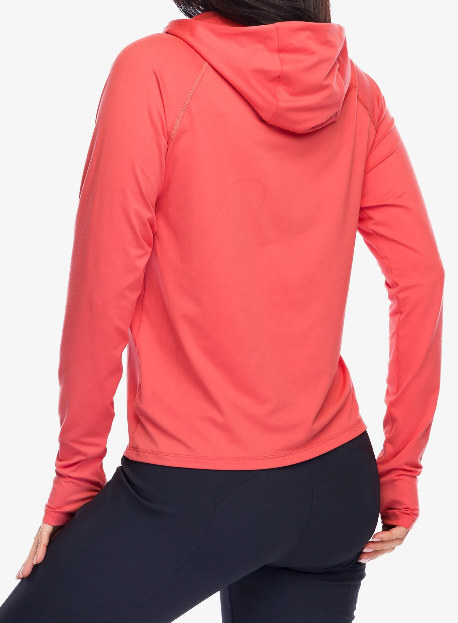 Ženska jopa s kapuco Marmot Windridge Hoody - grapefruit