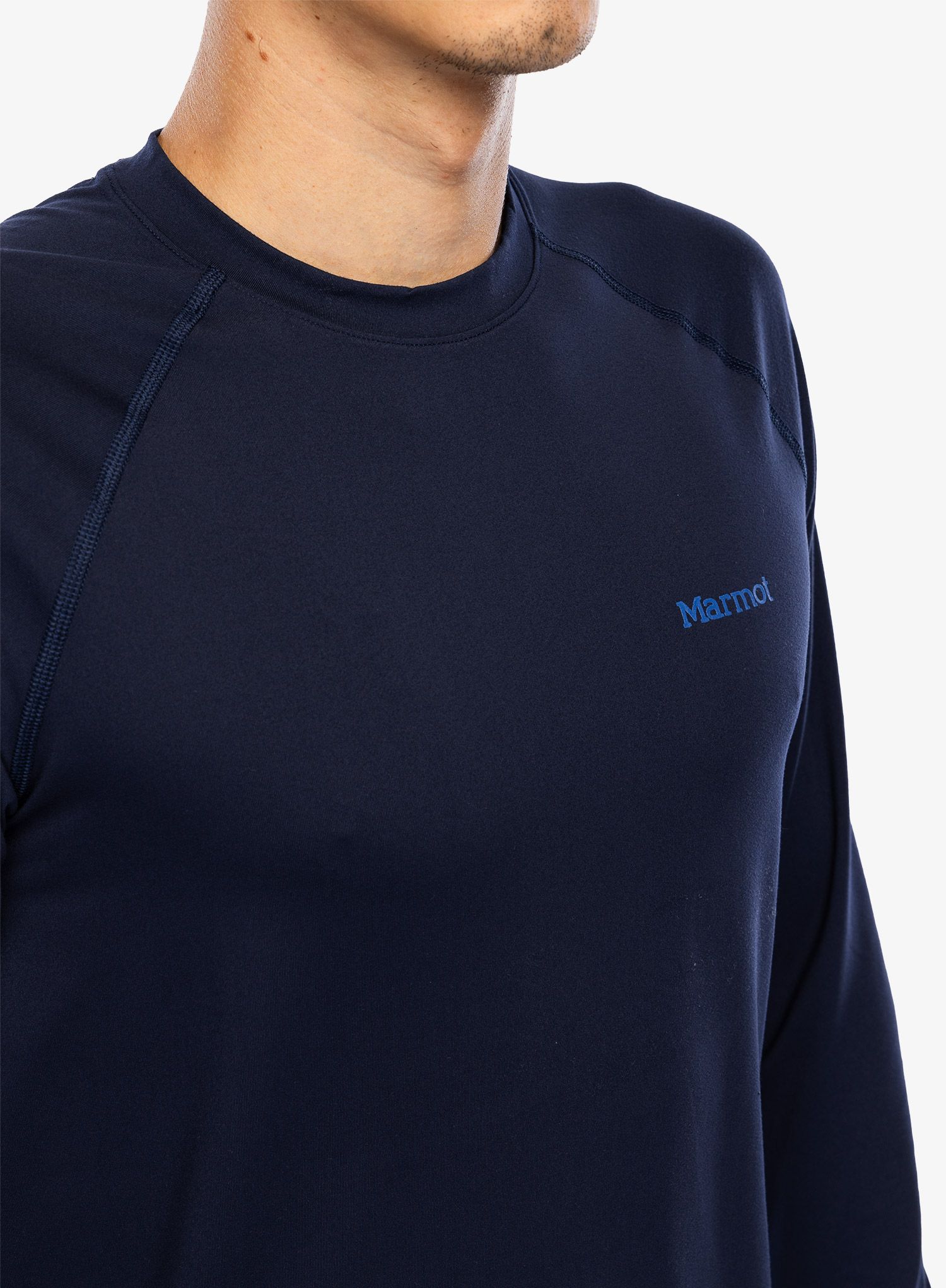 Puloverji brez kapuce Marmot Windridge LS - arctic navy/navy