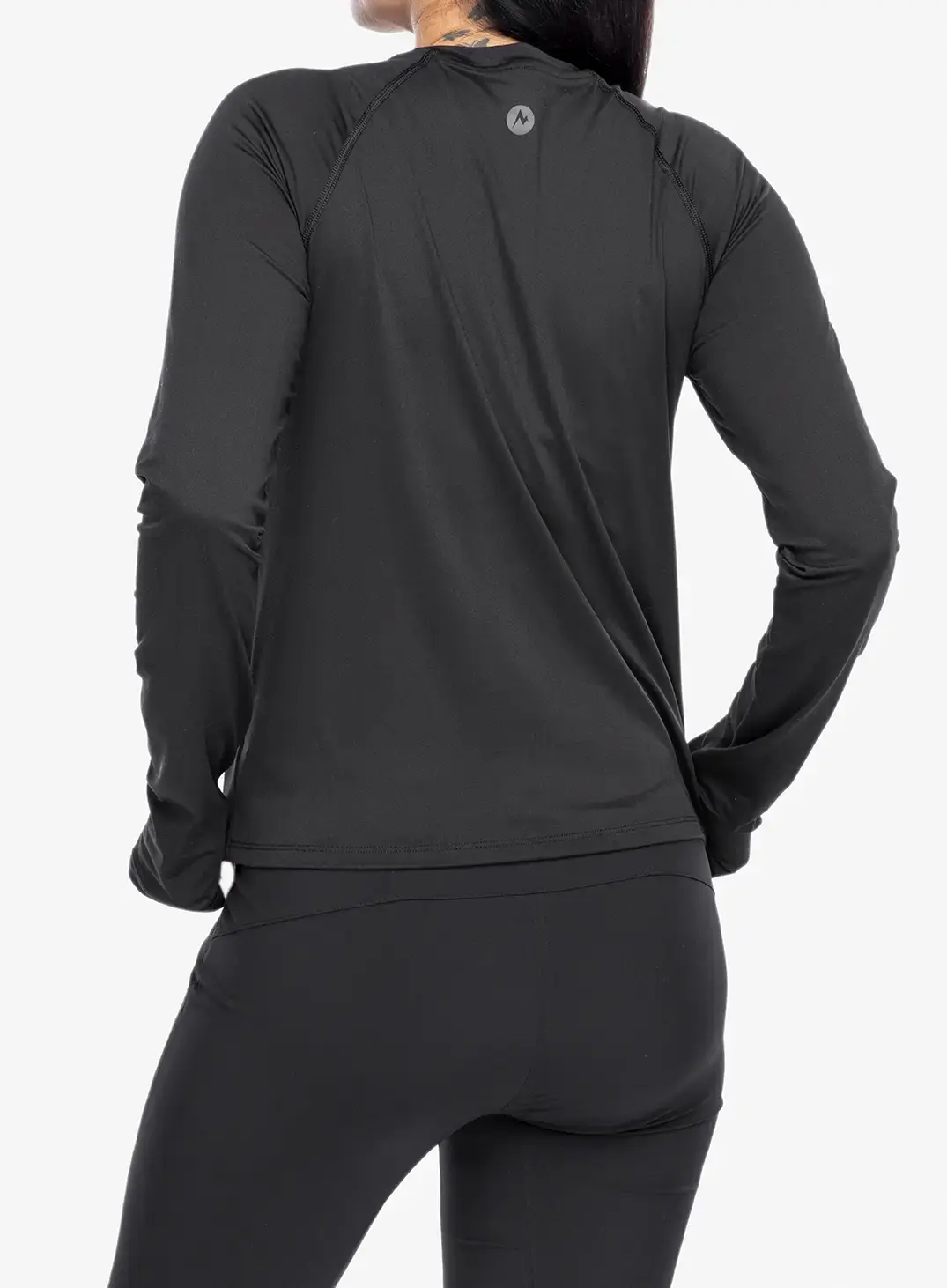 Ženska jopica brez kapuce Marmot Windridge LS - black