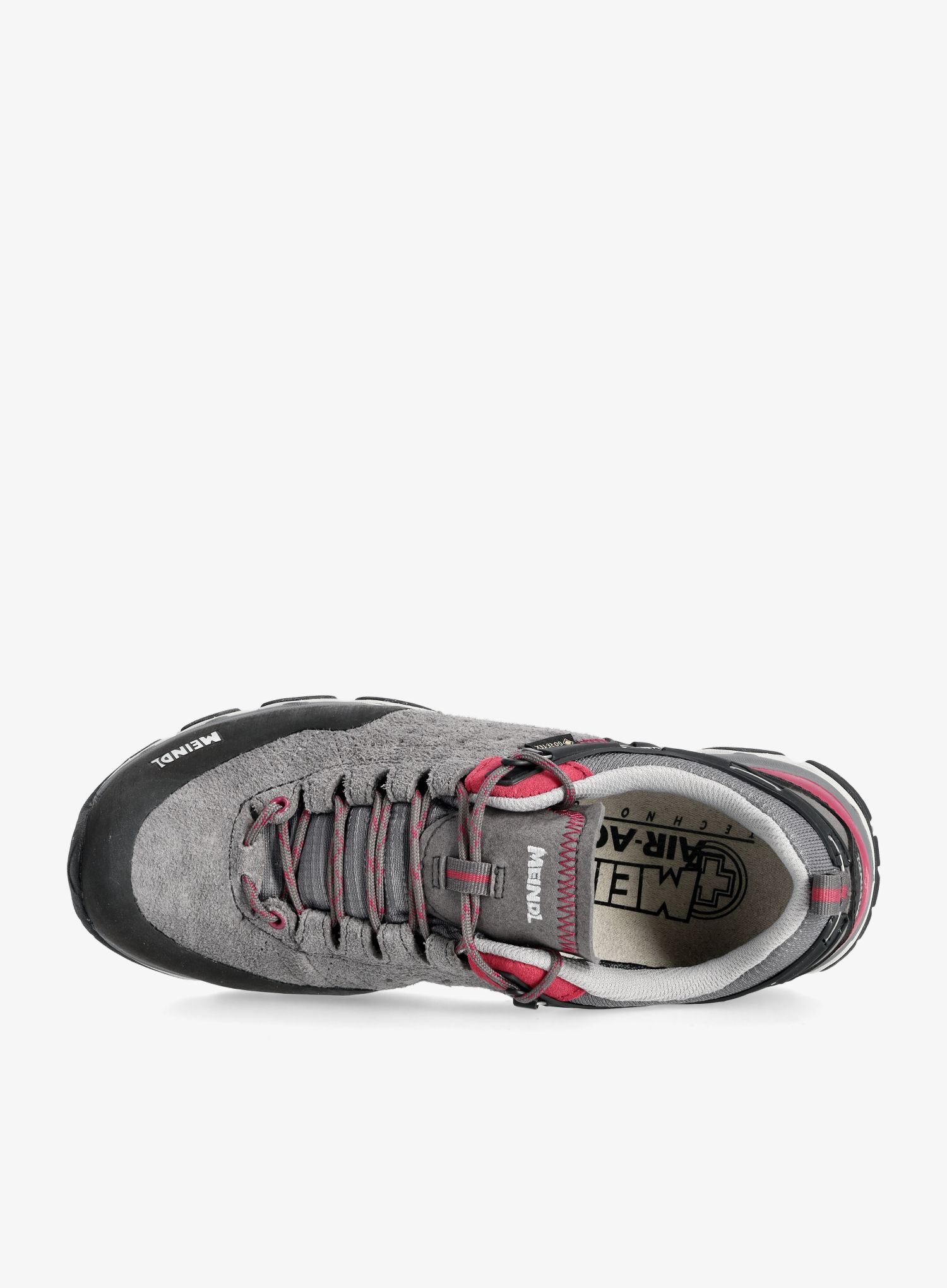 Ženski treking čevlji nizki Meindl Ontario Lady GTX - granite/blackberry