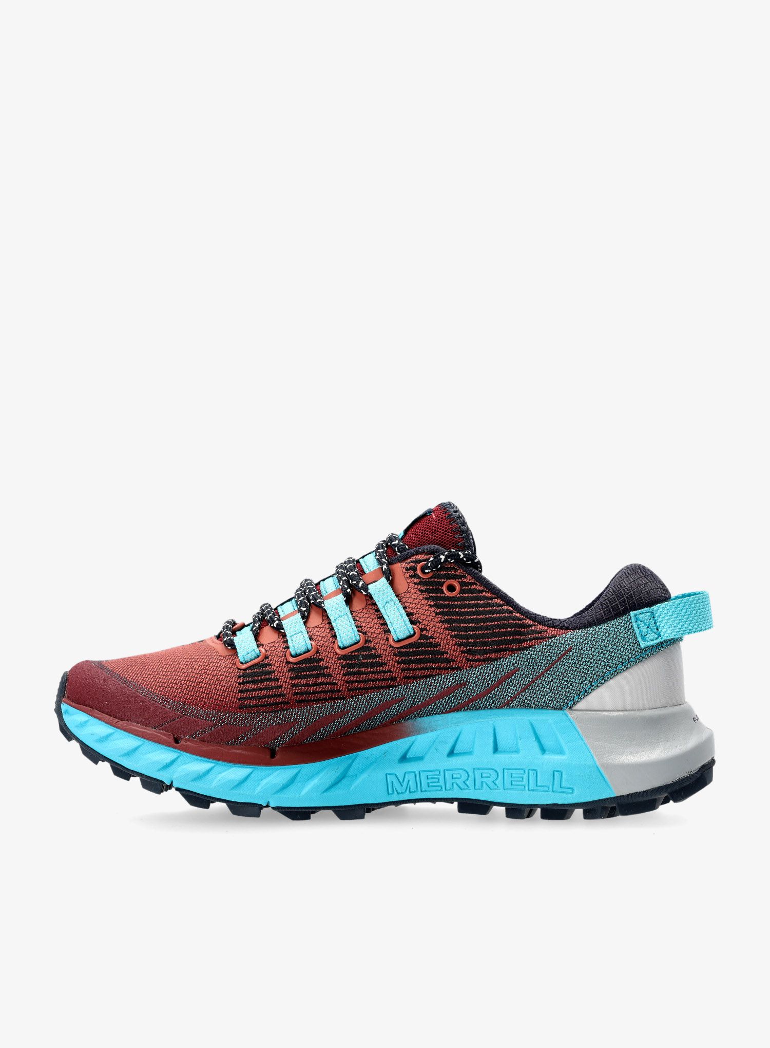 Ženski tekaški čevlji Merrell Agility Peak 4 - cabernet/atoll