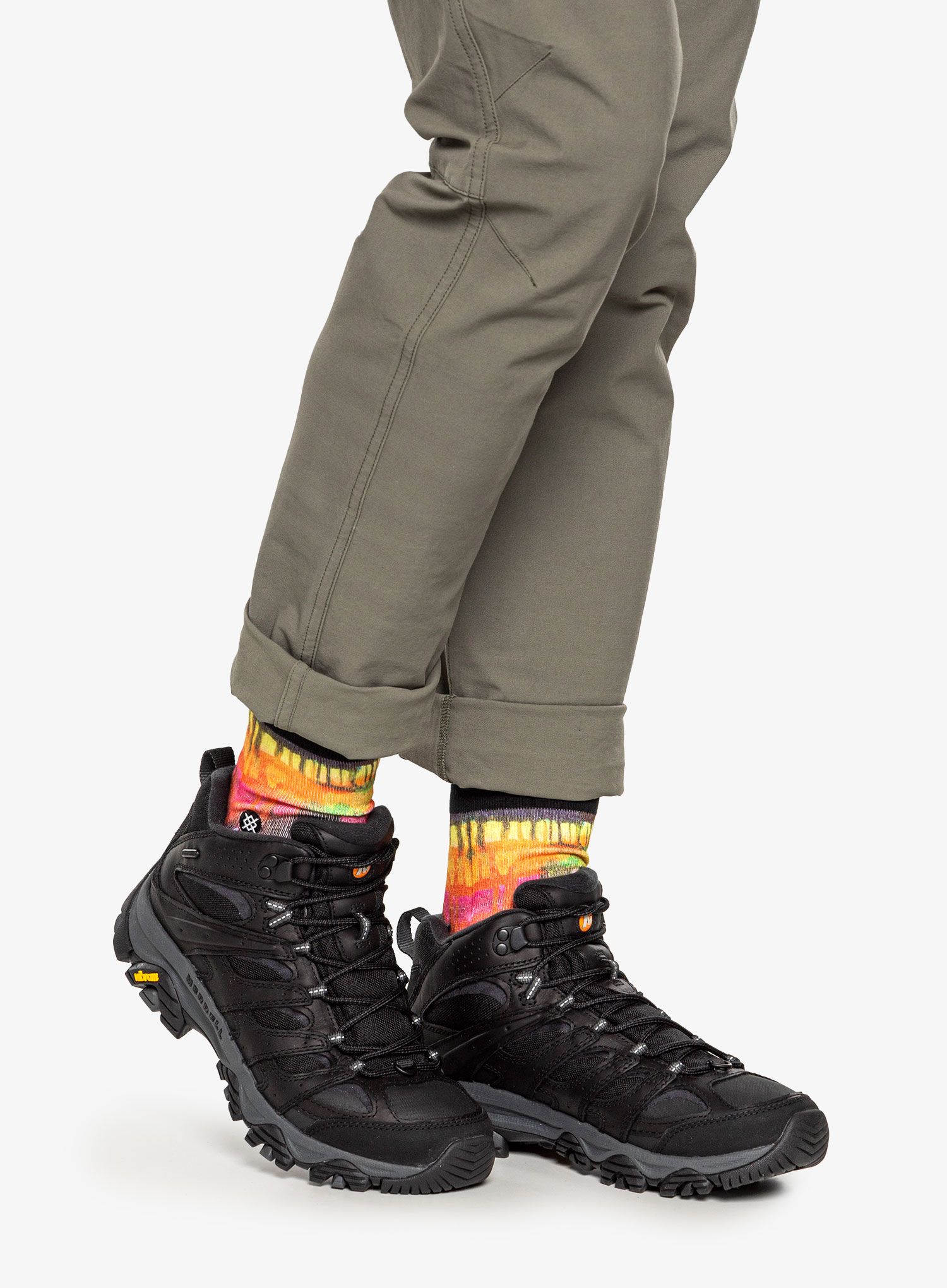 Moški zimski čevlji Merrell Moab 3 Thermo Mid WP - black