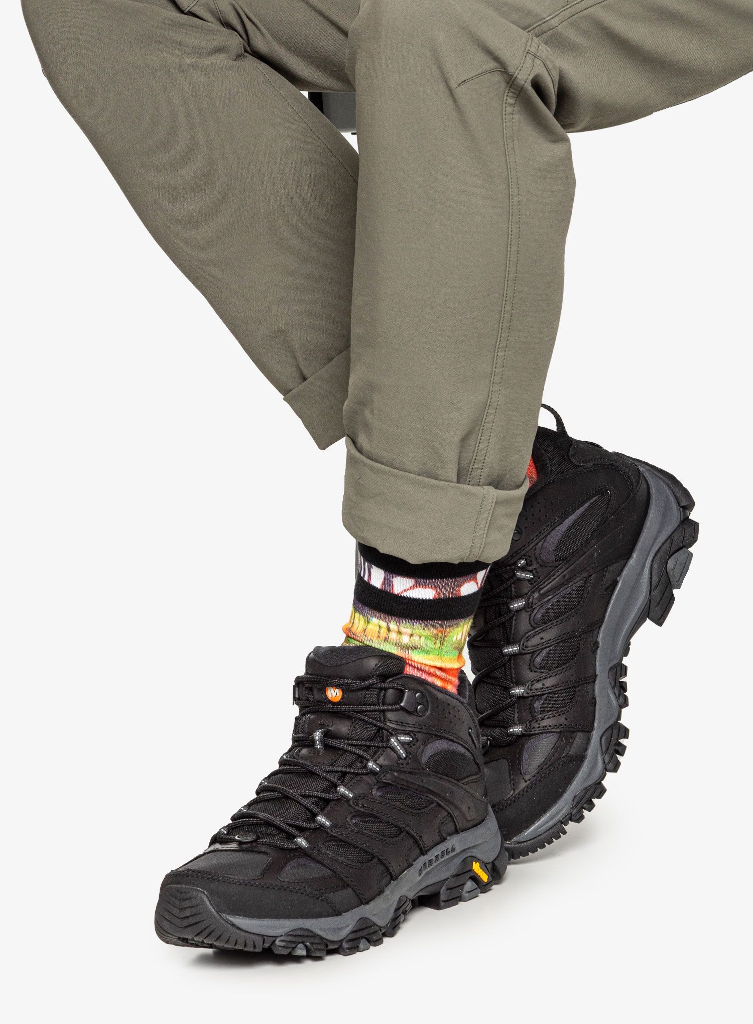 Moški zimski čevlji Merrell Moab 3 Thermo Mid WP - black