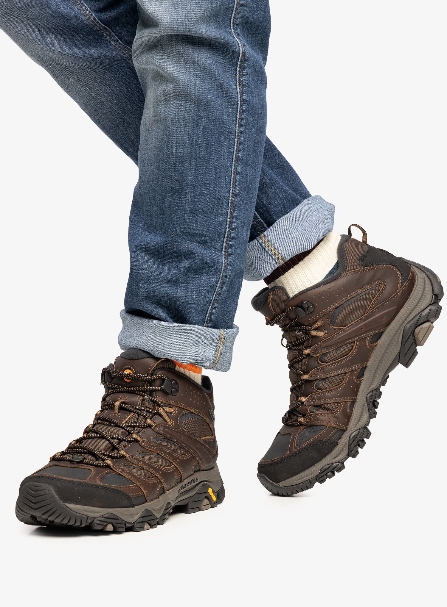Pohodniški čevlji Merrell Moab 3 Thermo Mid WP - earth