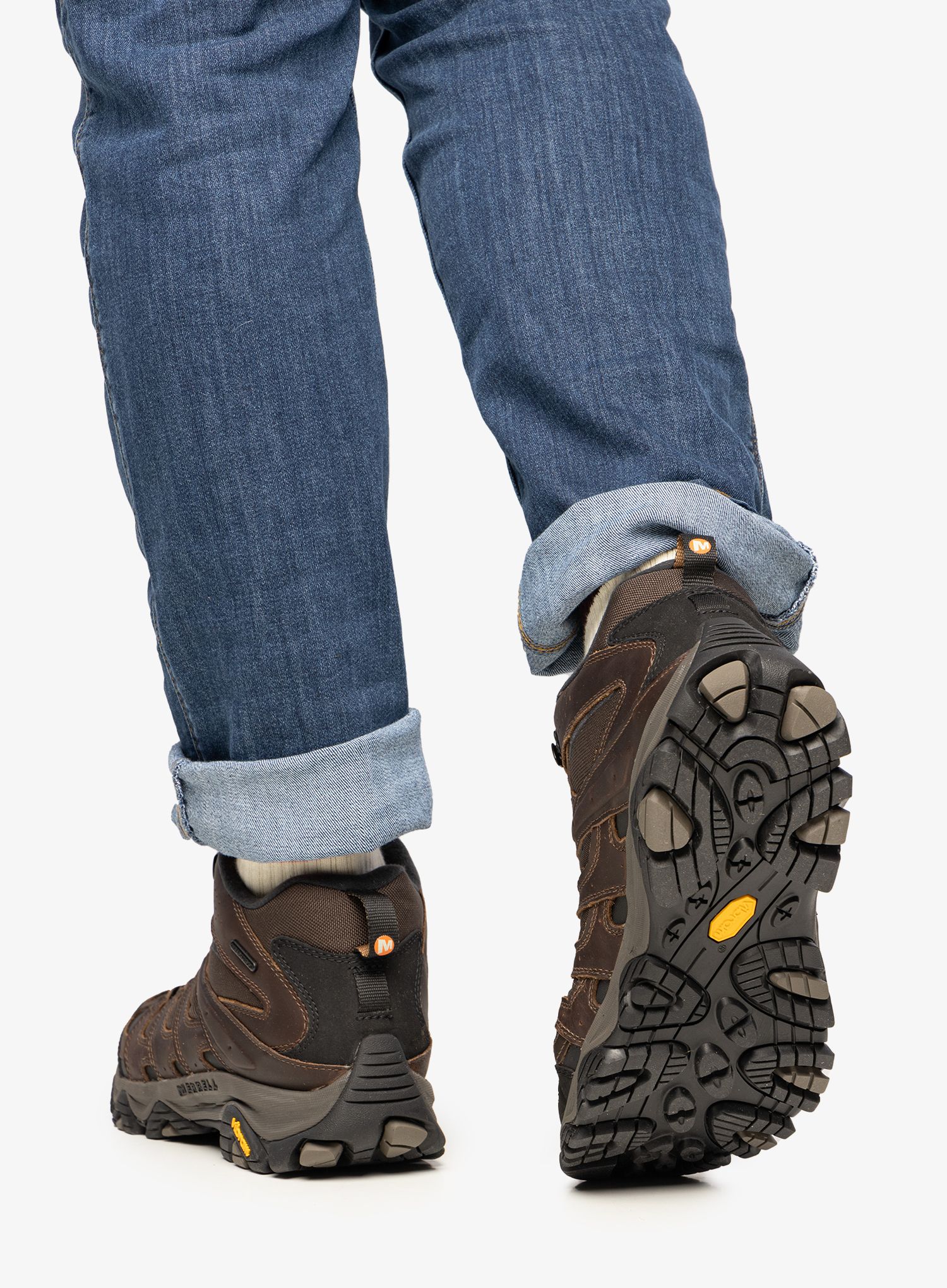 Pohodniški čevlji Merrell Moab 3 Thermo Mid WP - earth