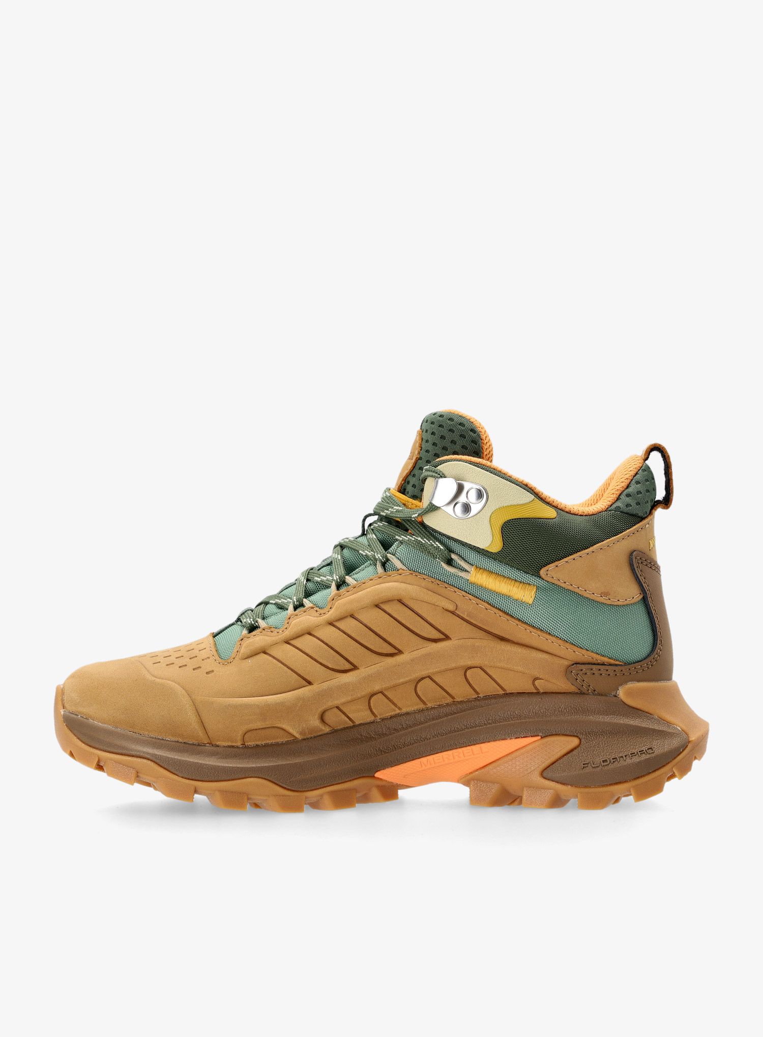 Ženski pohodniški čevlji Merrell Moab Speed 2 LTR Mid WP - tan