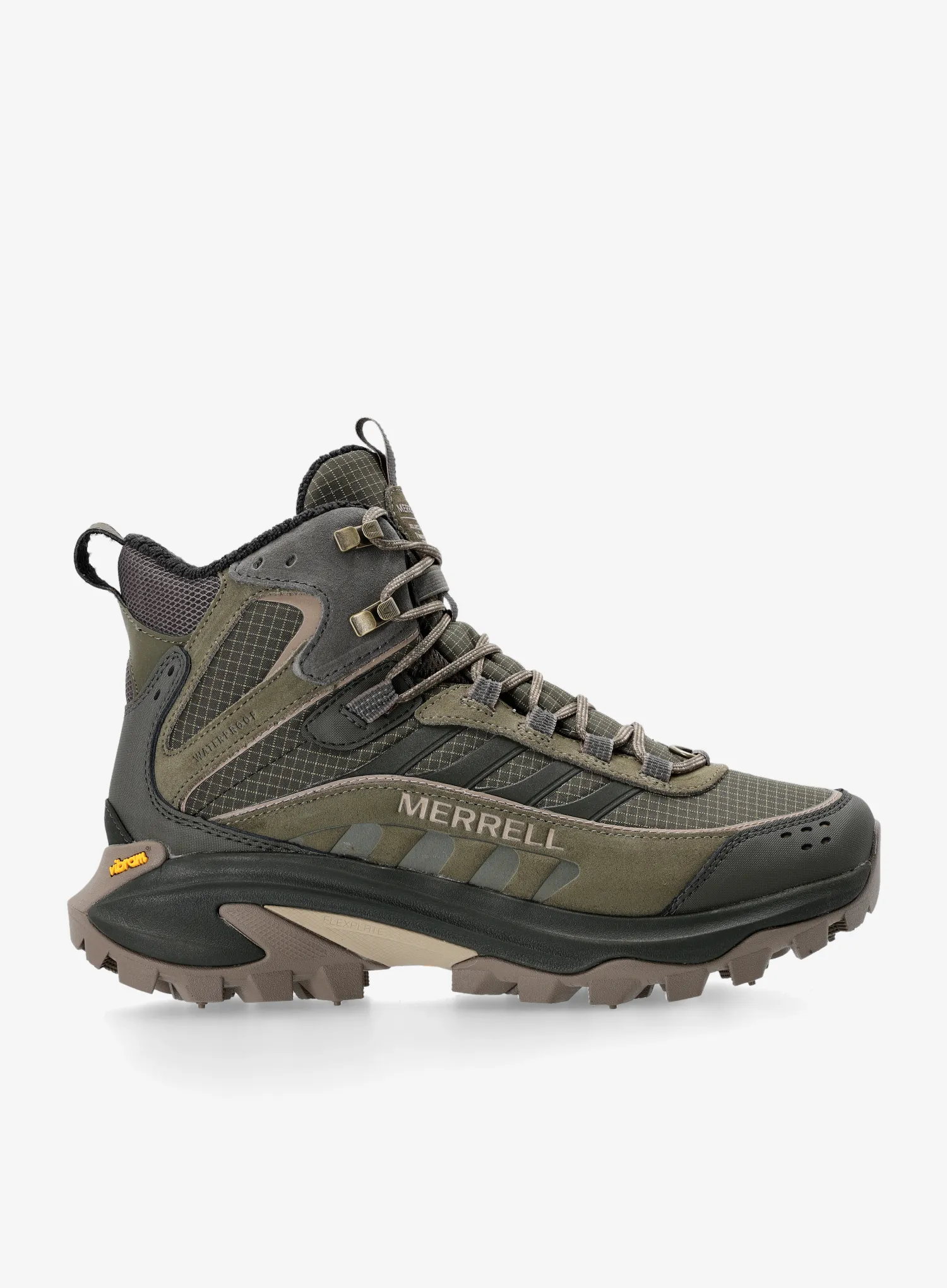 Pohodniški čevlji Merrell Moab Speed 2 Thermo Mid WP - olive