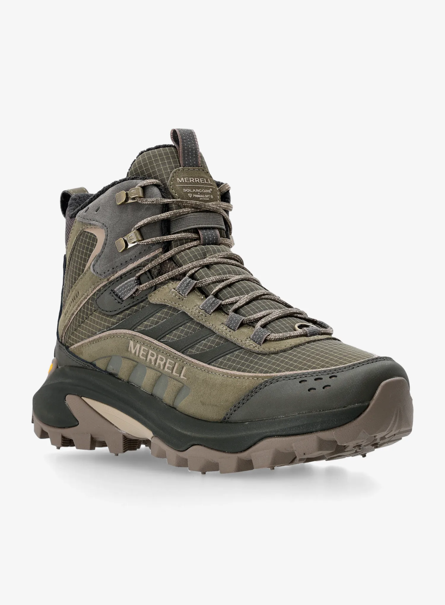 Pohodniški čevlji Merrell Moab Speed 2 Thermo Mid WP - olive