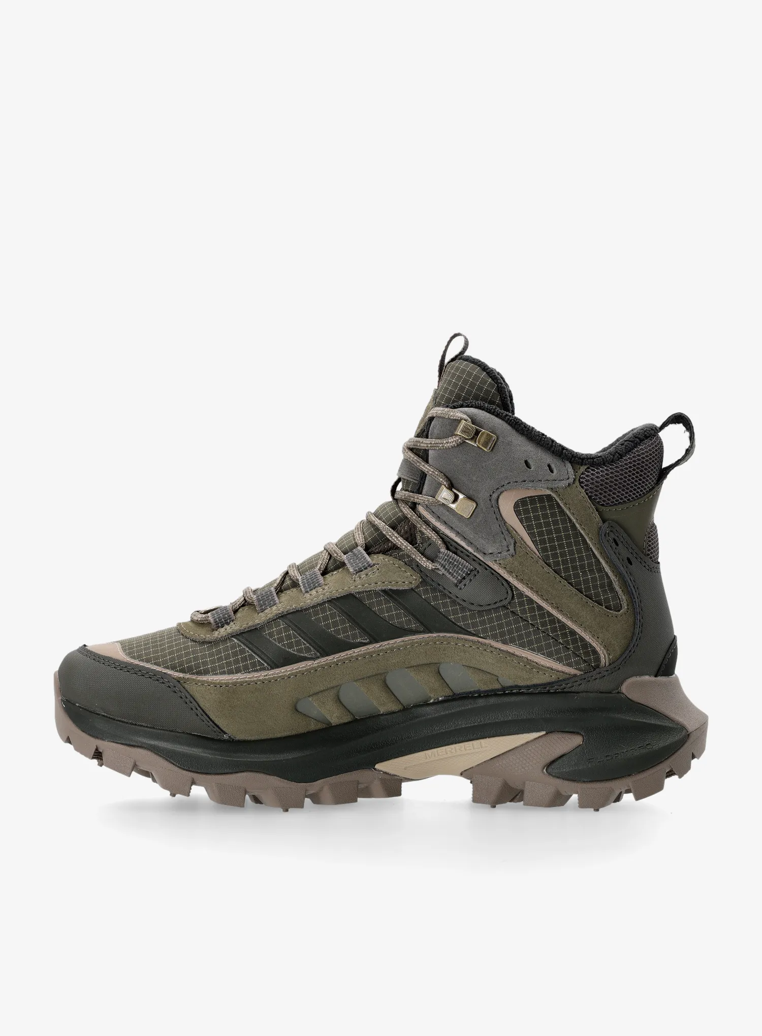 Pohodniški čevlji Merrell Moab Speed 2 Thermo Mid WP - olive