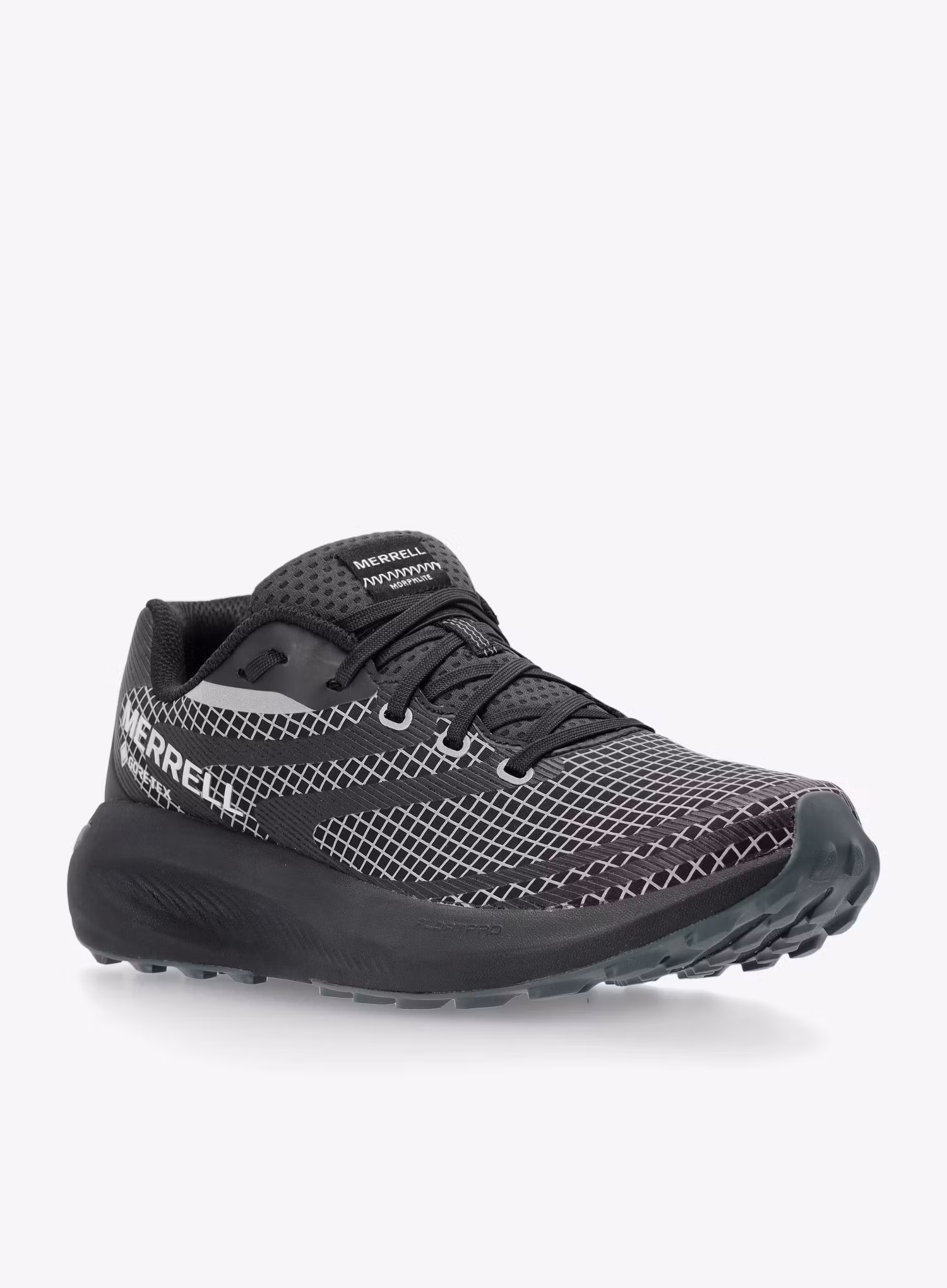 Moški tekaški čevlji Merrell Morphlite Reflective GTX - black/reflective