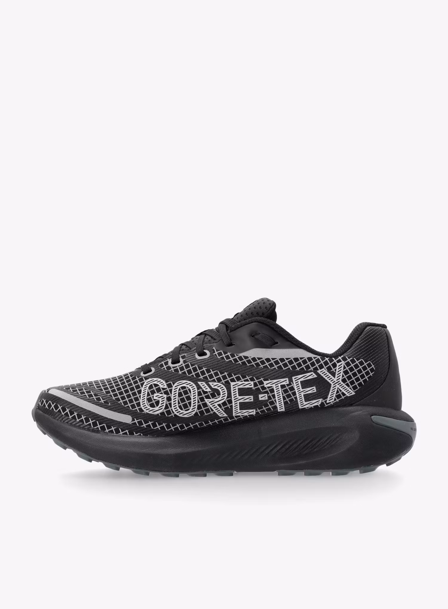 Ženski tekaški čevlji Merrell Morphlite Reflective GTX - black/reflective