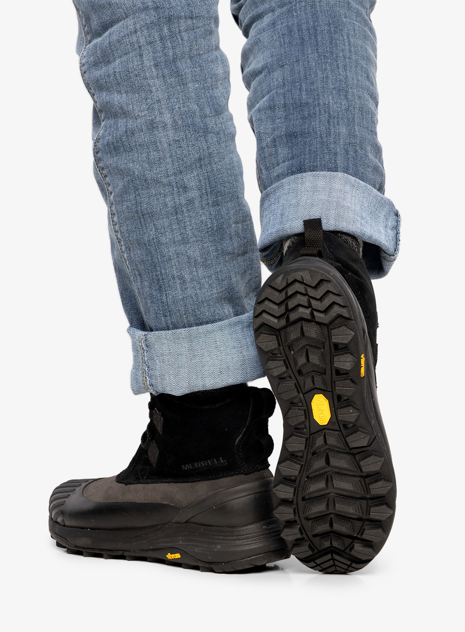 Ženski pohodniški čevlji Merrell Siren 4 Thermo Demi WP - black