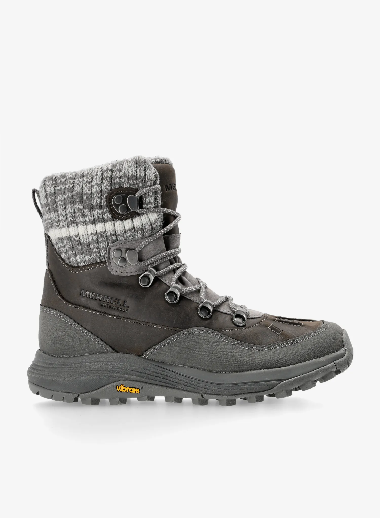Ženski zimski čevlji Merrell Siren 4 Thermo Mid Zip WP - charcoal