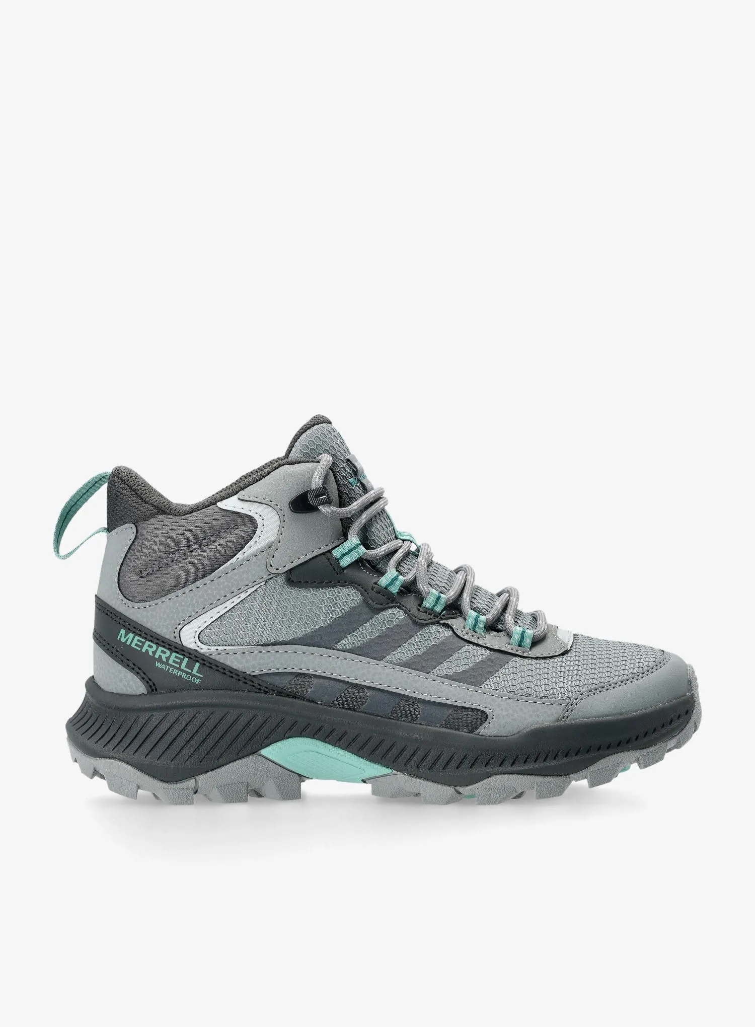 Ženski pohodniški čevlji Merrell Speed Strike 2 Mid WP - monument