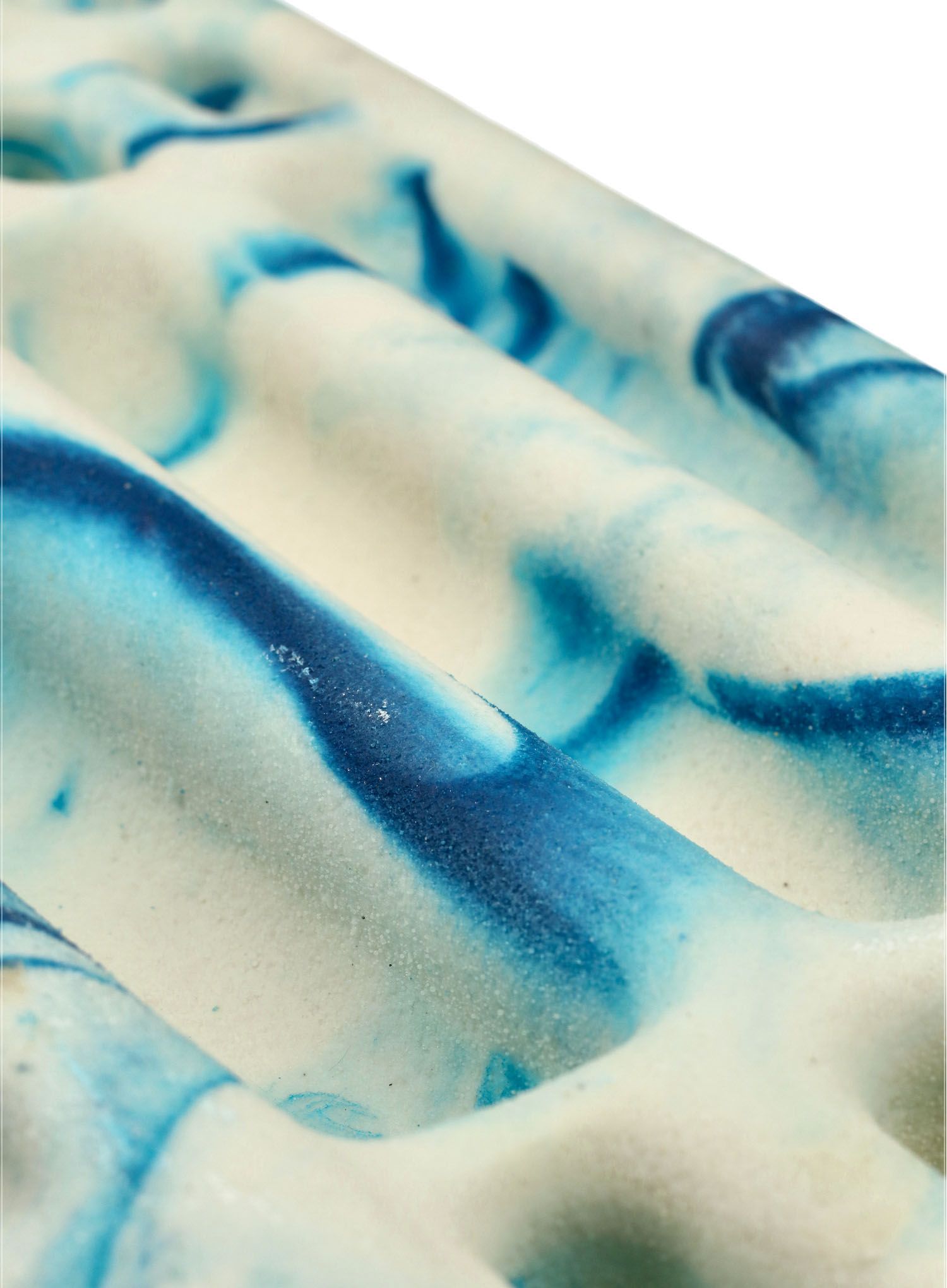 Trening deska Metolius Contact - white/blue swirl