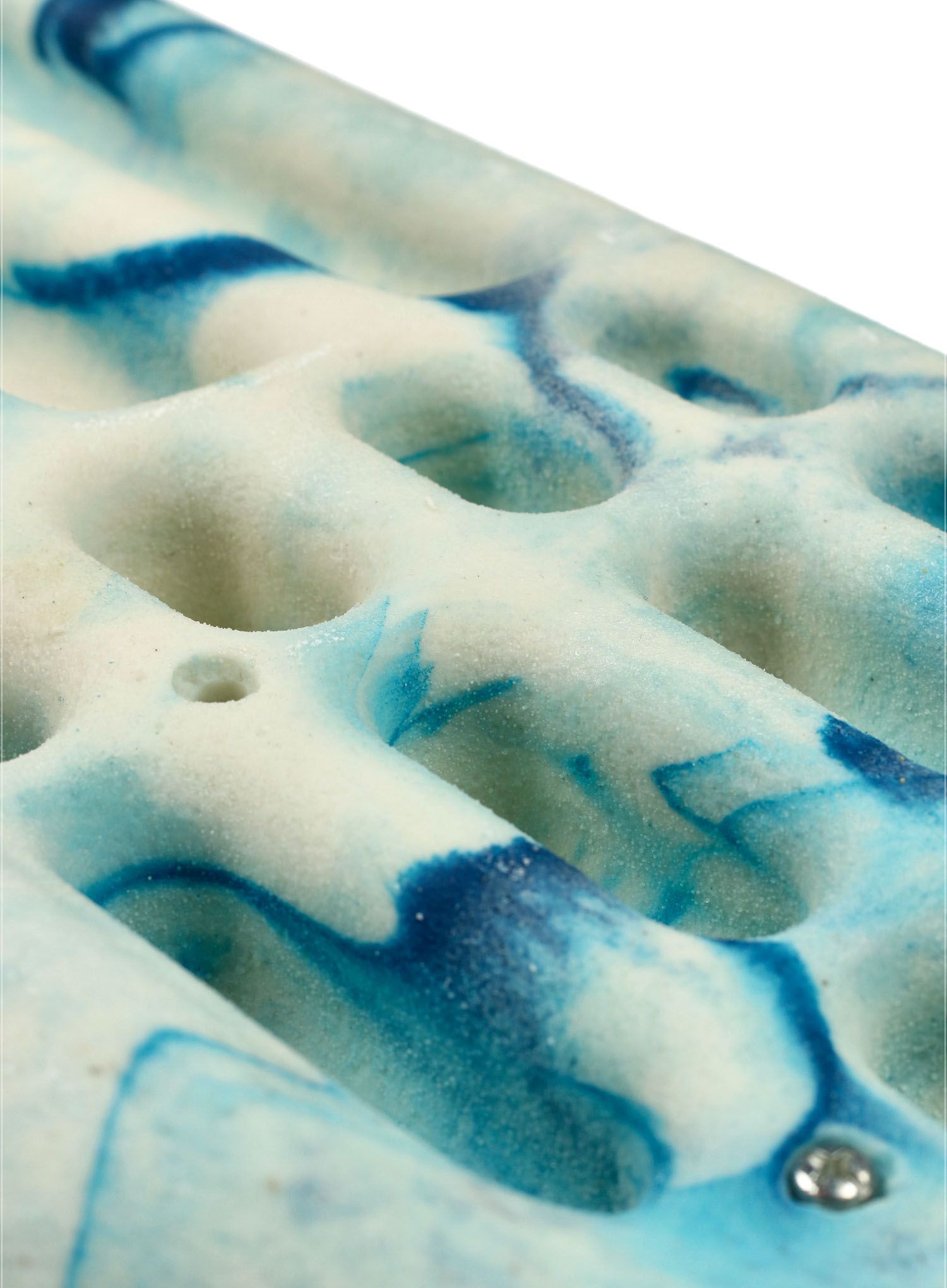 Trening deska Metolius Contact - white/blue swirl