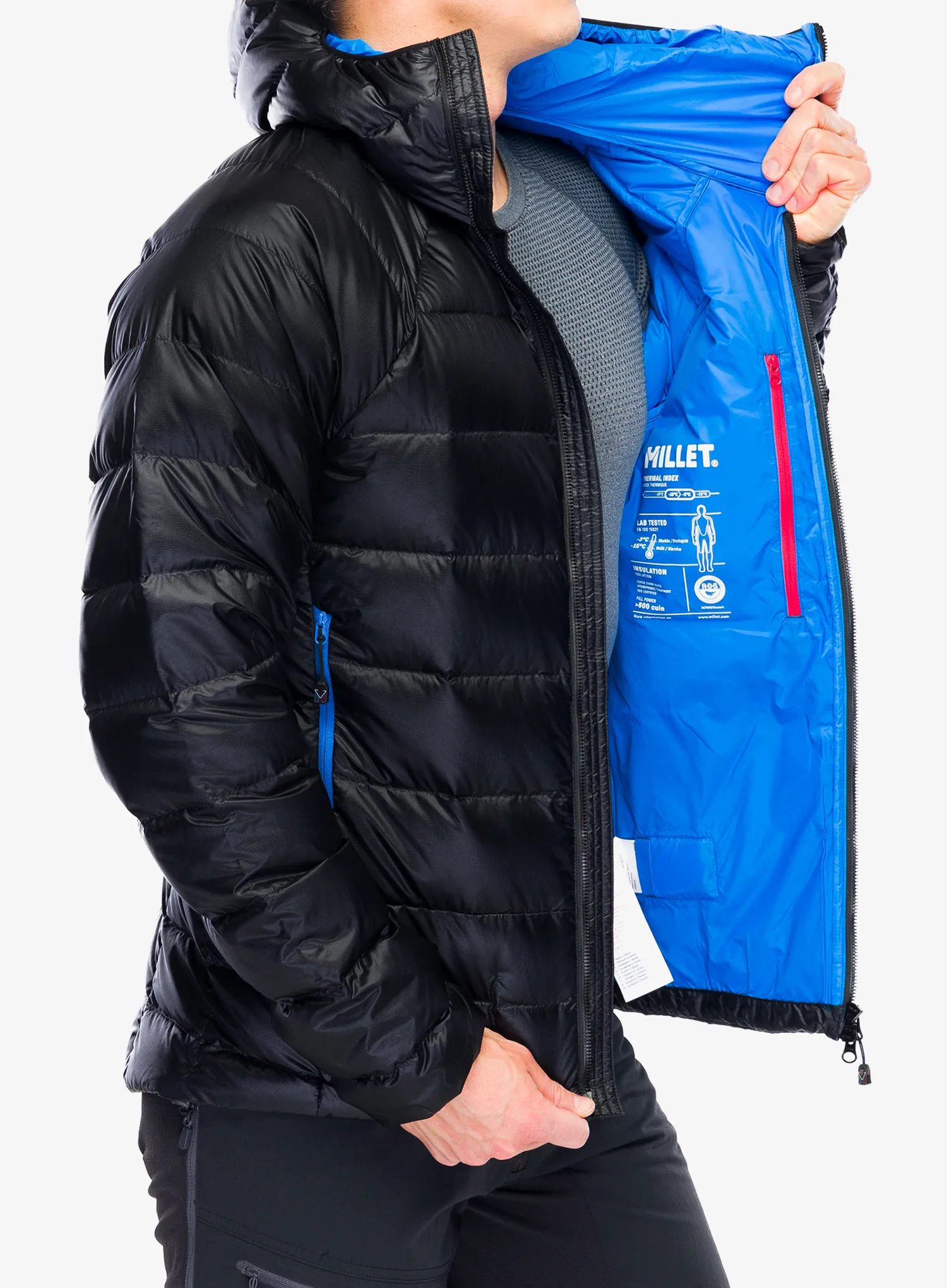 Puhovka Millet Trilogy Icon Down Hooded - black
