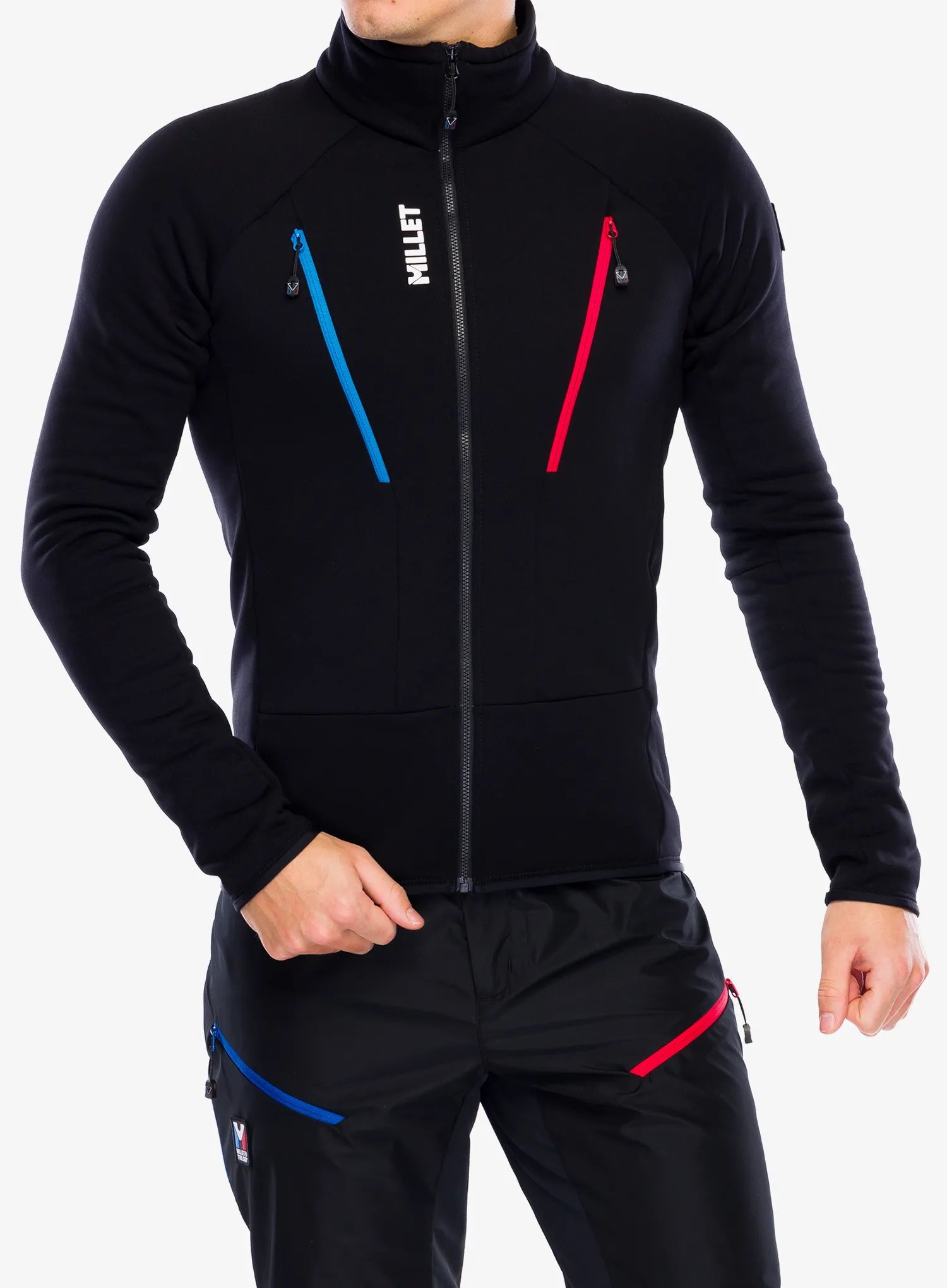 Jopica z zadrgo Millet Trilogy Icon Power Jacket - black
