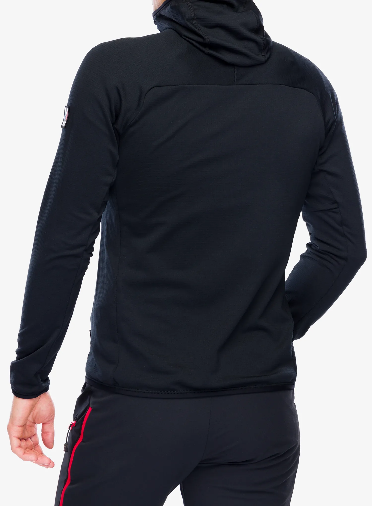 Flis Millet Trilogy Light Grid Hoodie - black