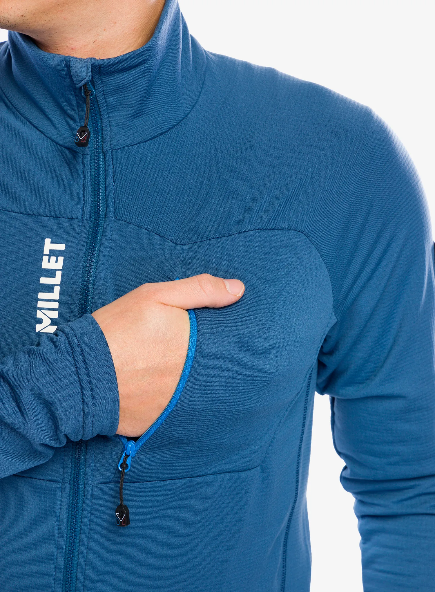 Flis Millet Trilogy Light Grid Jacket - dark denim