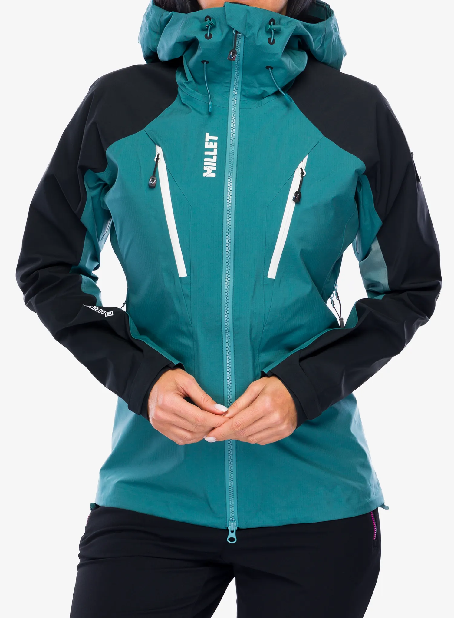Ženska hardshell jakna Millet Trilogy V Icon GTX Pro Jacket - hydro/black