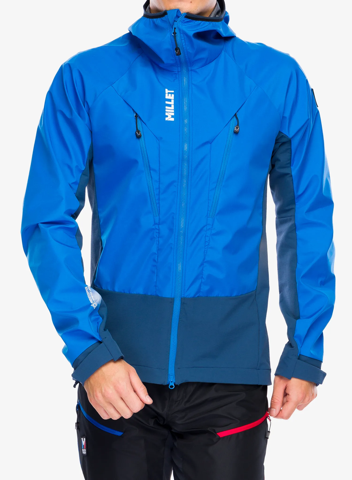 Softshell jakna Millet Trilogy V Icon INFINIUM Jacket - dark denim/icon blue