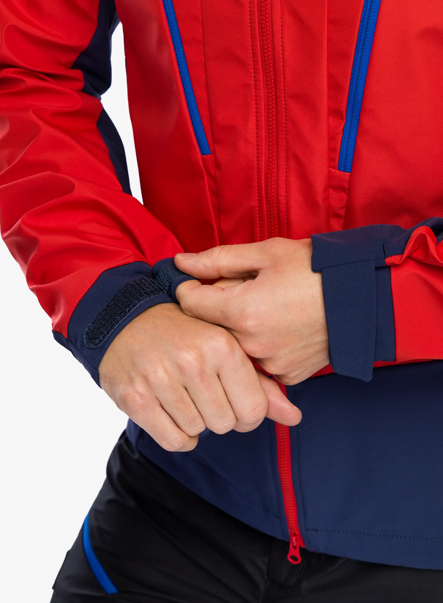Softshell Millet Trilogy V Icon INFINIUM Jacket - saphir/rouge