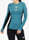 Ženski longsleeve Millet Trilogy Wool TS LS - hydro/black