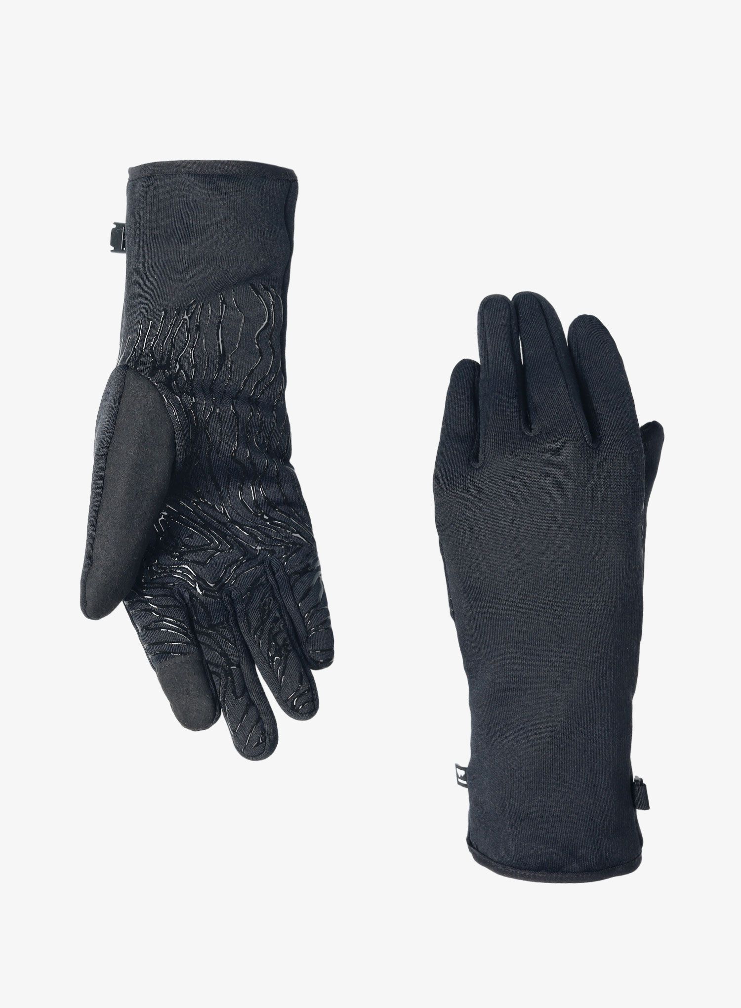 Rokavice za pametne telefone Mons Royale AMP Wool Fleece Glove - black