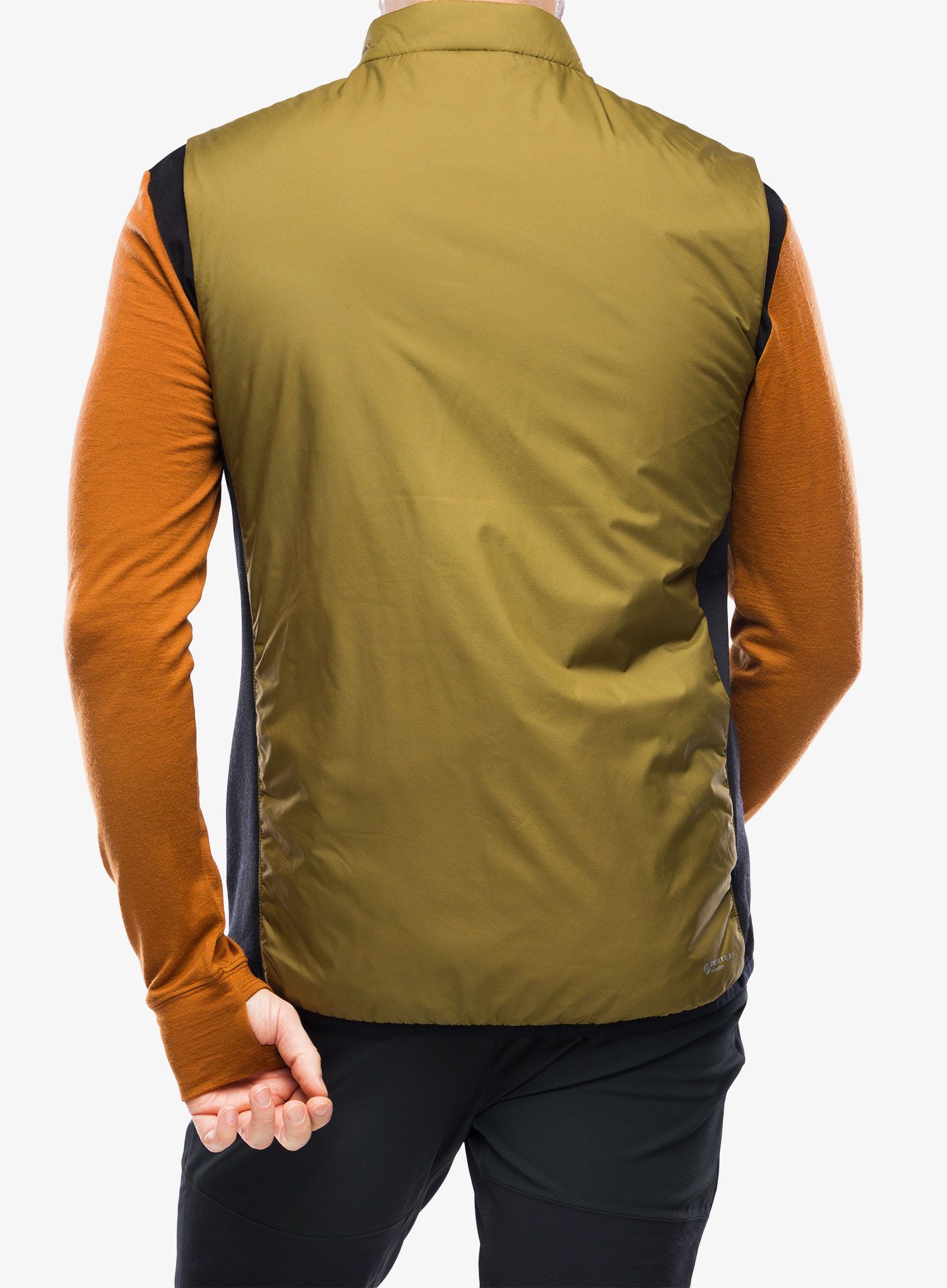 Podložen brezrokavnik Mons Royale Arete Wool Insulation Vest - forest floor