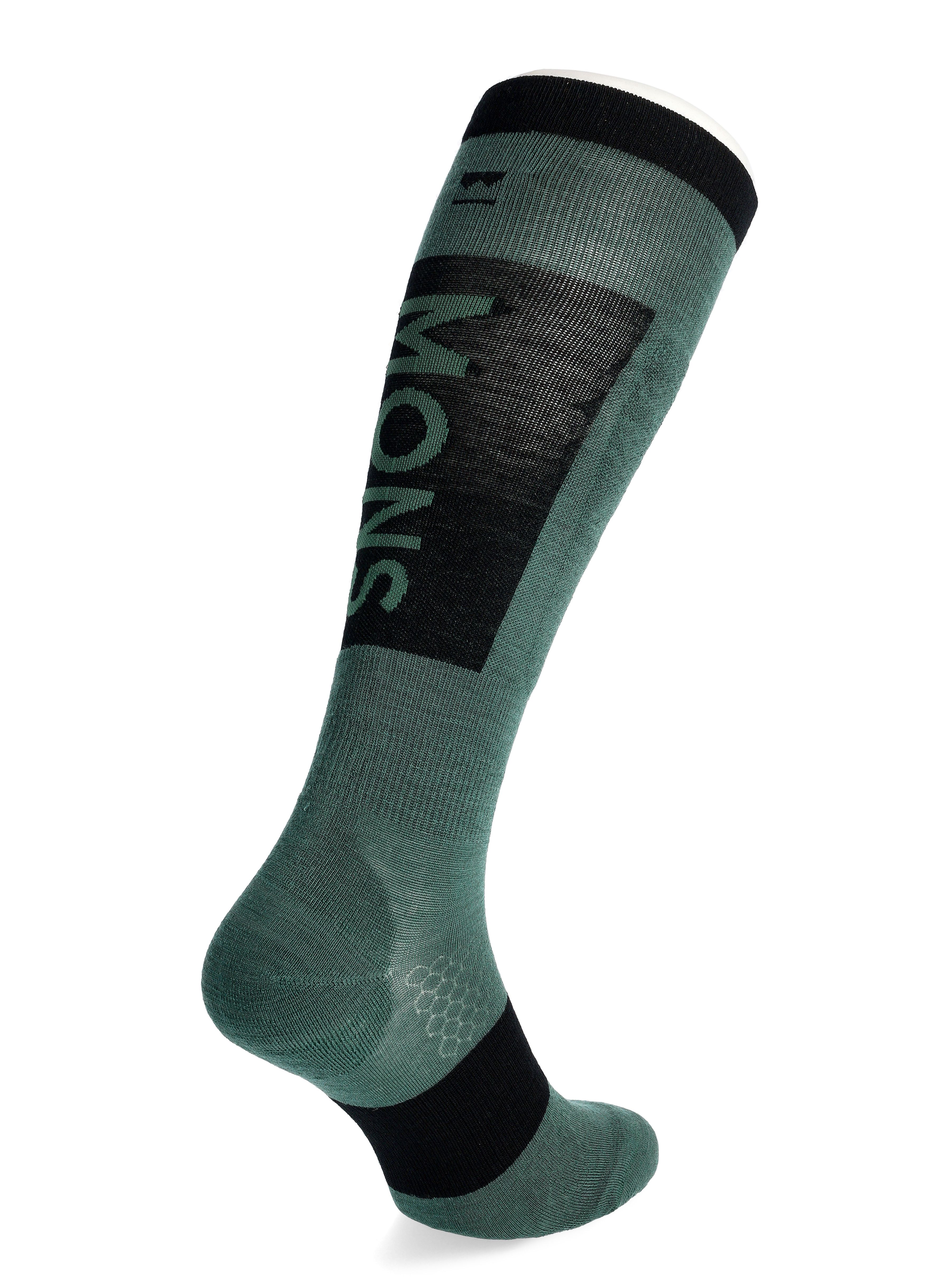Merino nogavice Mons Royale Atlas Snow Sock - burnt sage