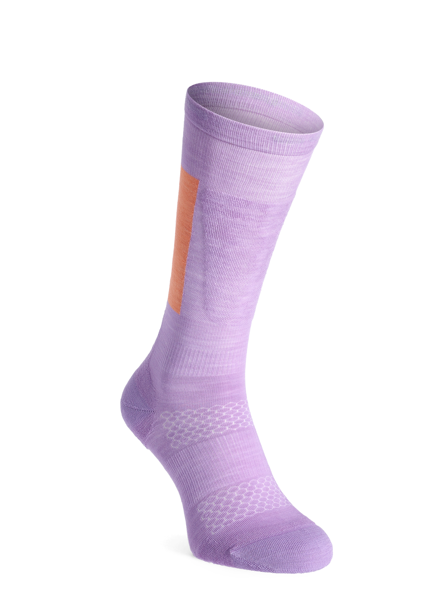Merino nogavice Mons Royale Atlas Snow Sock - lupin/punch
