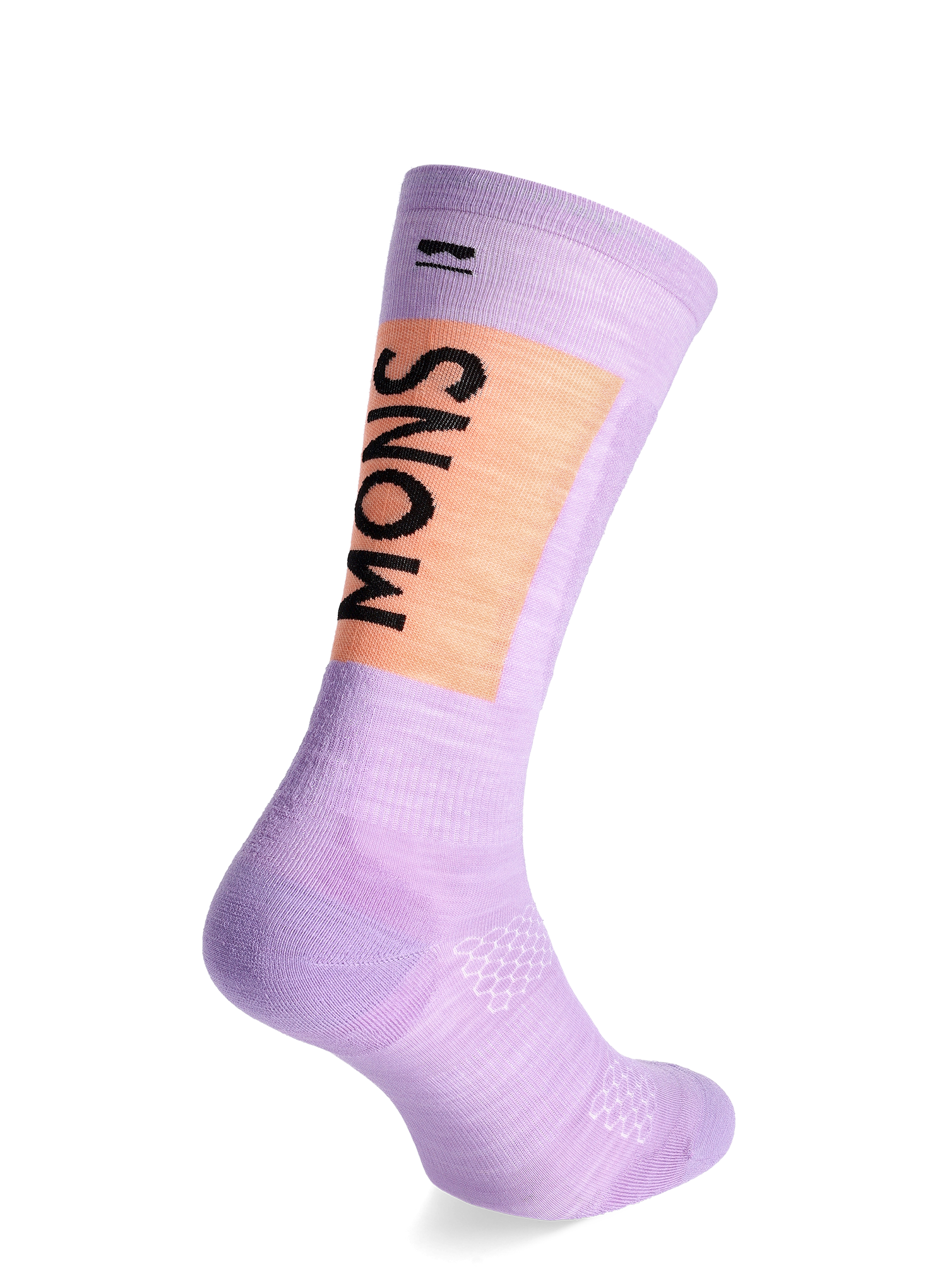 Merino nogavice Mons Royale Atlas Snow Sock - lupin/punch