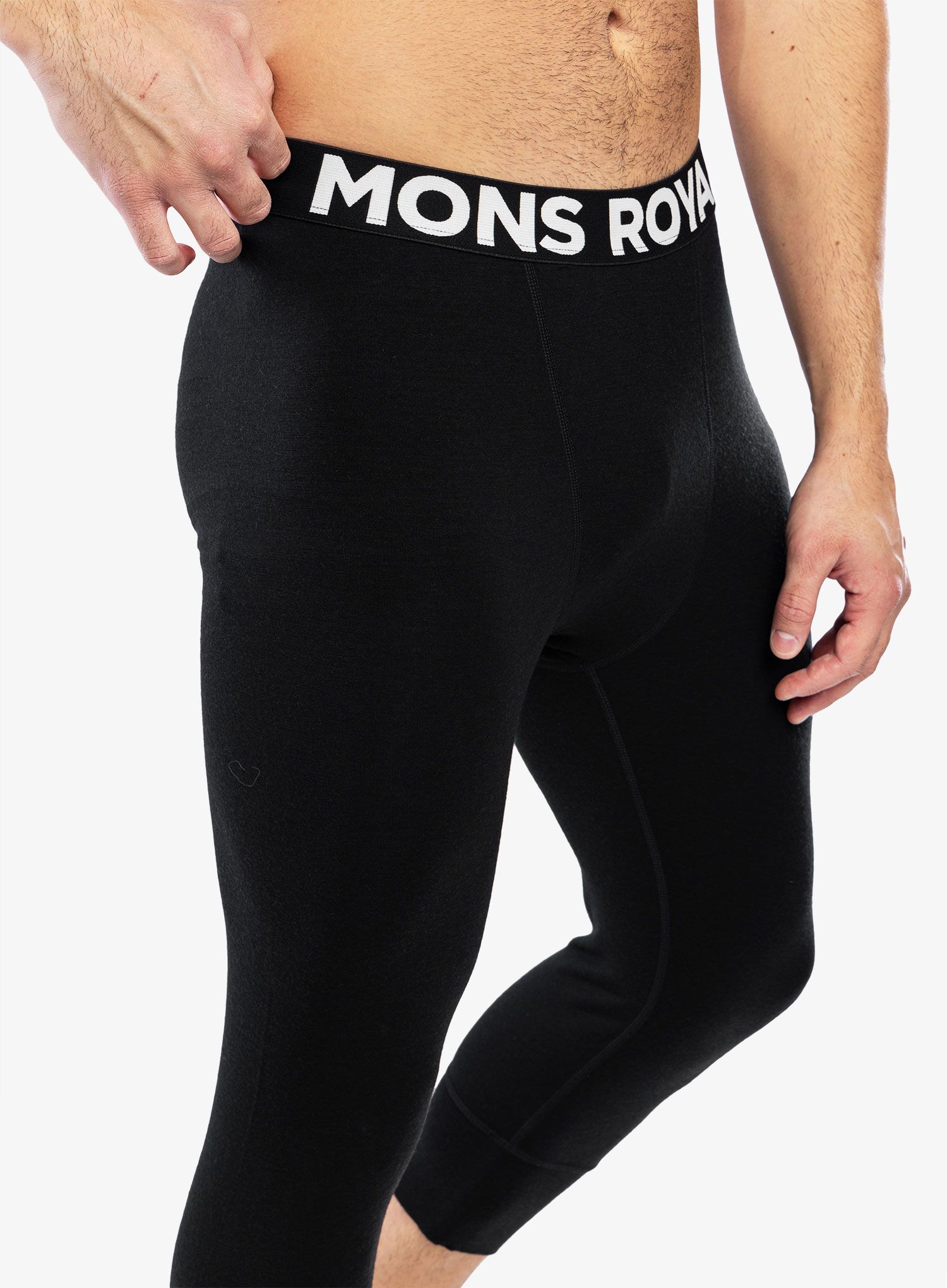 Termo pajkice Mons Royale Cascade 3/4  - black
